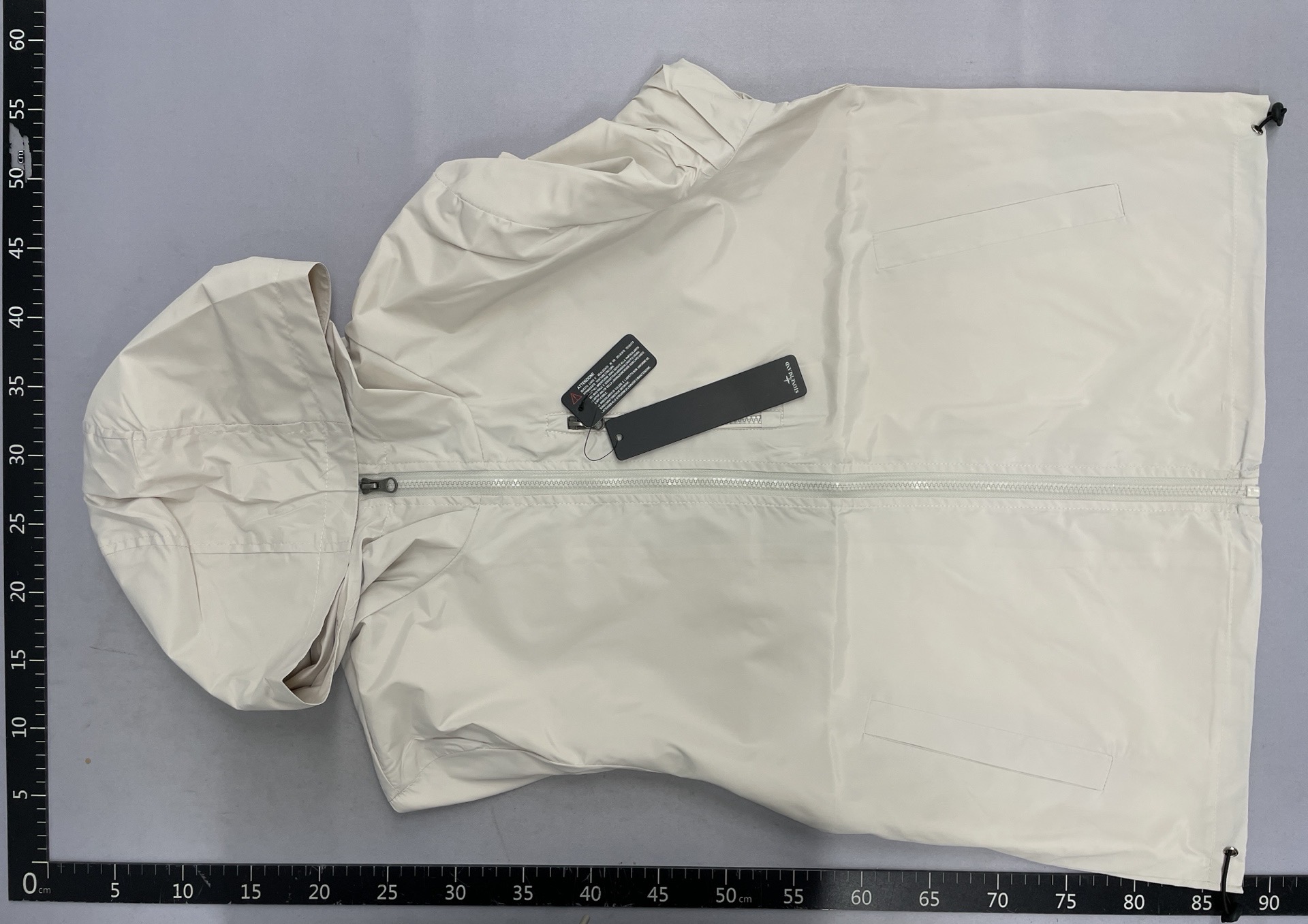 Cross-border st stone sleeve badge hooded jacket – unisex, european & american trendy style, export quality 4