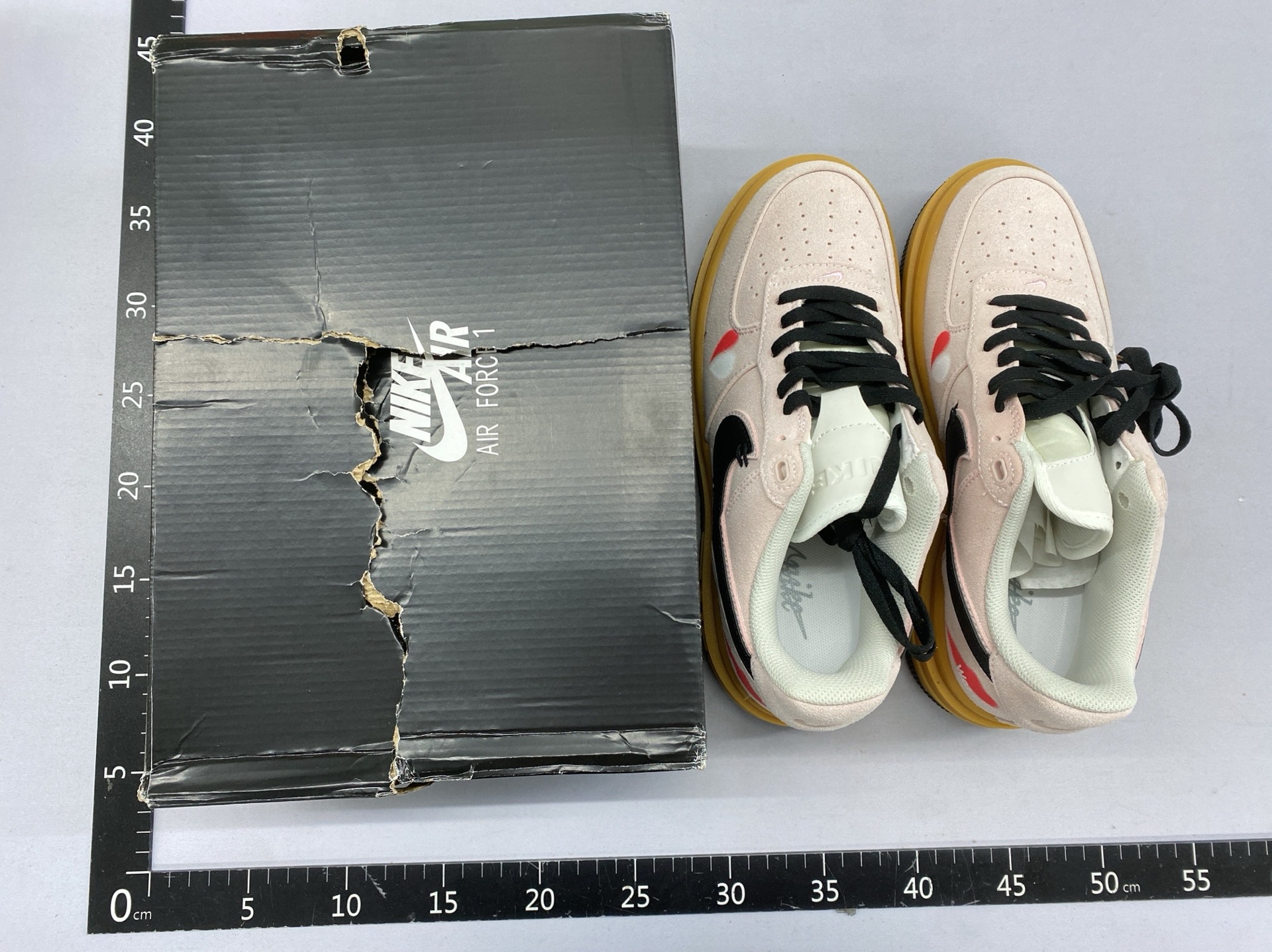 Pure original af1 joint worker 2.0 no. 1 yellow and green patent leather low-top casual sneakers original standard sports trendy shoes 7