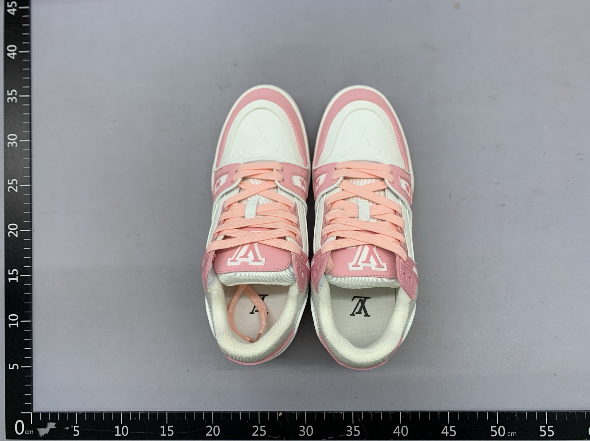 Donkey shoes guangzhou version trainer little fat boy denim printingthick sole sneakers for men and women casualeasiest for match trendy shoes 3