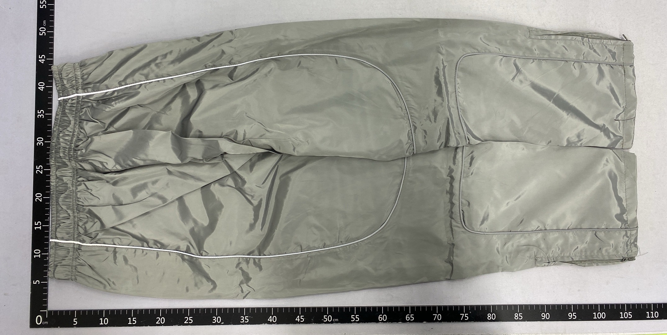 Cross-border nk devil’s island co-branded hook jacket outwear hooded men’s and women’s windbreaker waterproof reflective strip tops pants 3