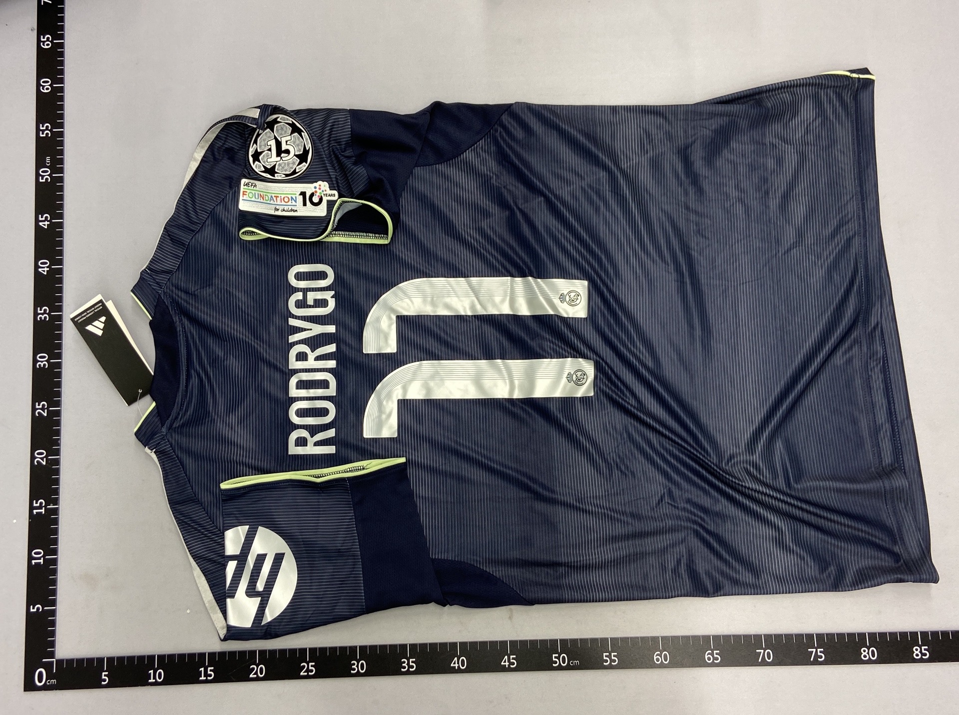 2526 real madrid jersey no. 10 mbappe 7 vinicius no. 5 bellingham home and away second guest football uniform 3