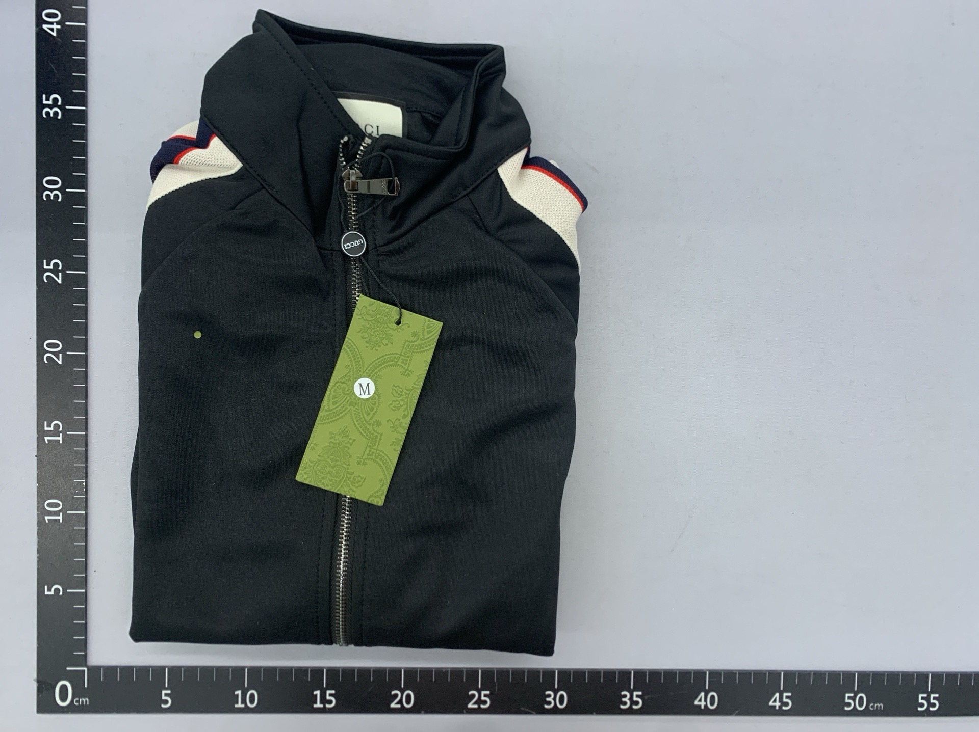 26ss high version gu family early spring new arrival classic version webbing outwearjacket men and women same style casual sports suit 5