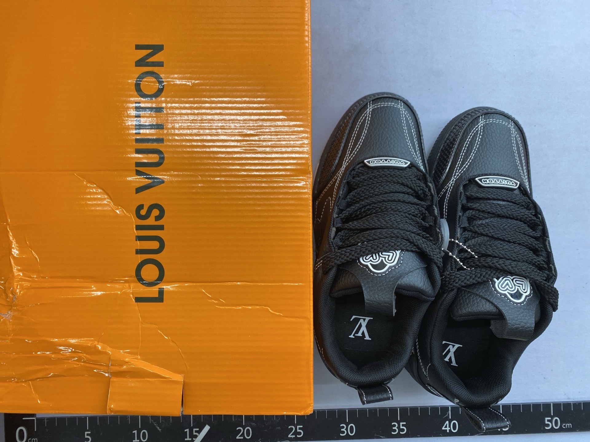 Bread shoes, little fat white shoes, l high-top shoes, cross-border shoes, european station, guangzhou shoes, men’s and women’s height-increasing dad shoes 2