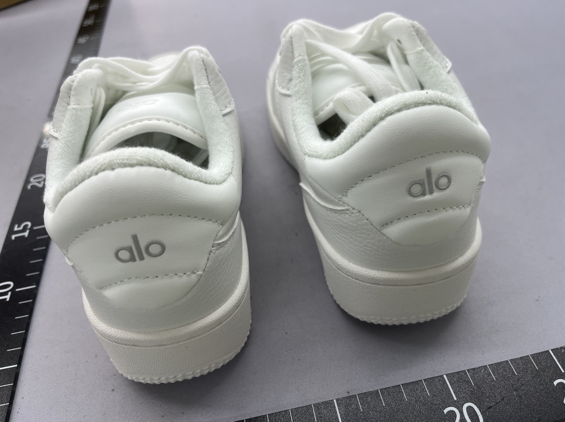 Aloken dou jisoo jisoo’s same style men’s and women’s couple genuine leather sports sneakers thick solecasualwhite shoes for women 6