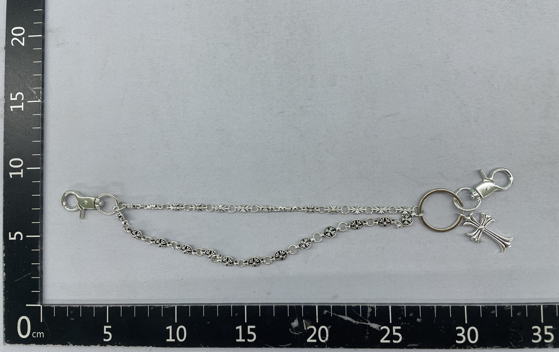 Crodor element trouser chain bag hanging chain sword ball cross waist chain lobster clasp pendant jeans chain 3