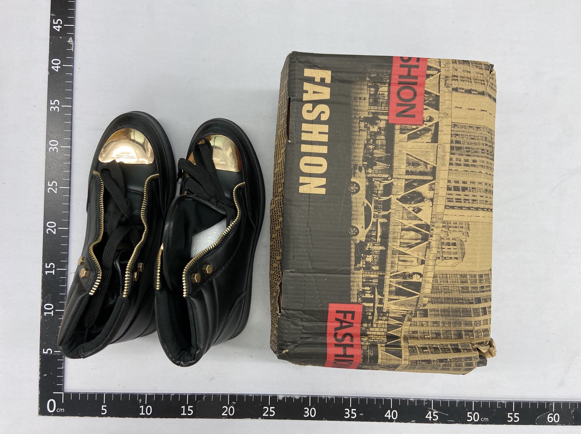 2025 spring new men’s martin boots high-top sneakers metal casual leather boots korean style trendy street dance shoes 7