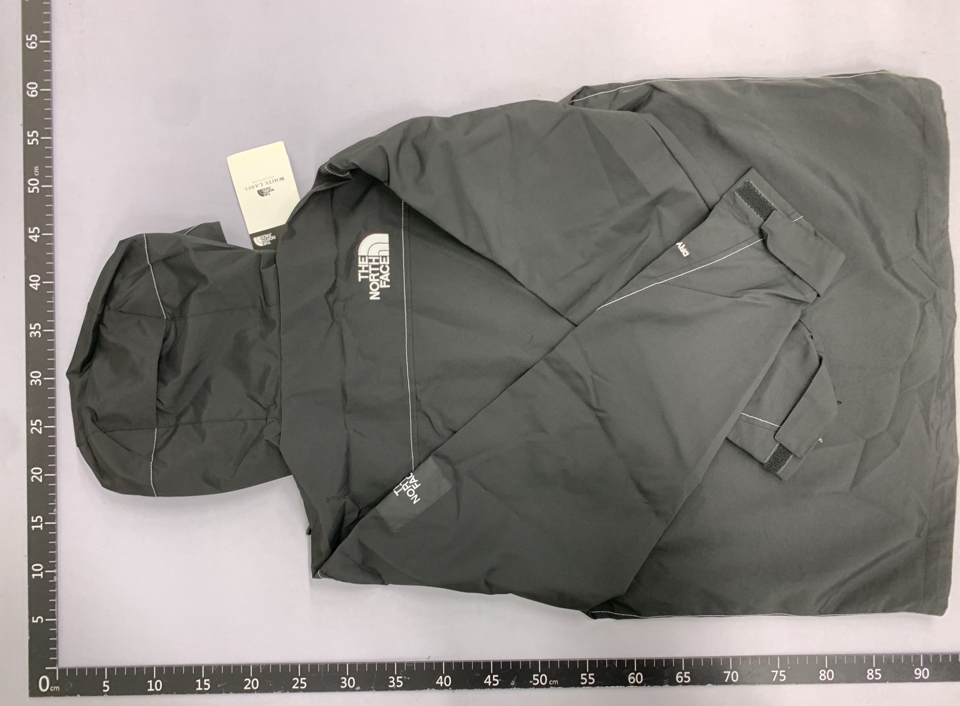 Zuo beibei black zipper three-color hooded jacket 88032702 3