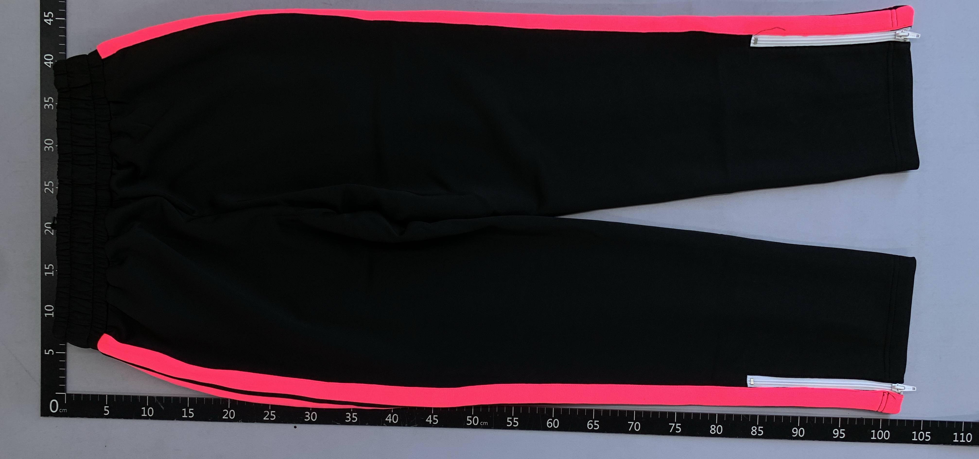Angel pants rainbow stripes ribbon jacket lettersuit school uniform outwear ribbon casual pants export 3