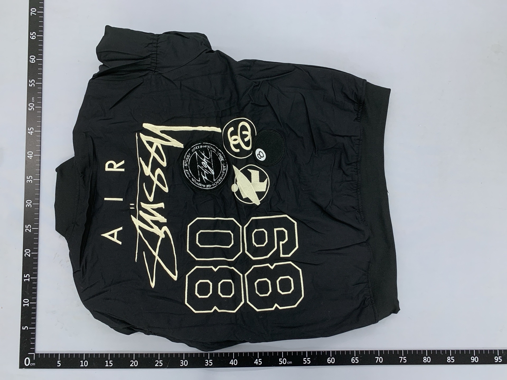 American pure original retro high streetembroiderletter pilot jacket loose baseball uniform outweartrendy brand men’s and women’s easiest for match 3