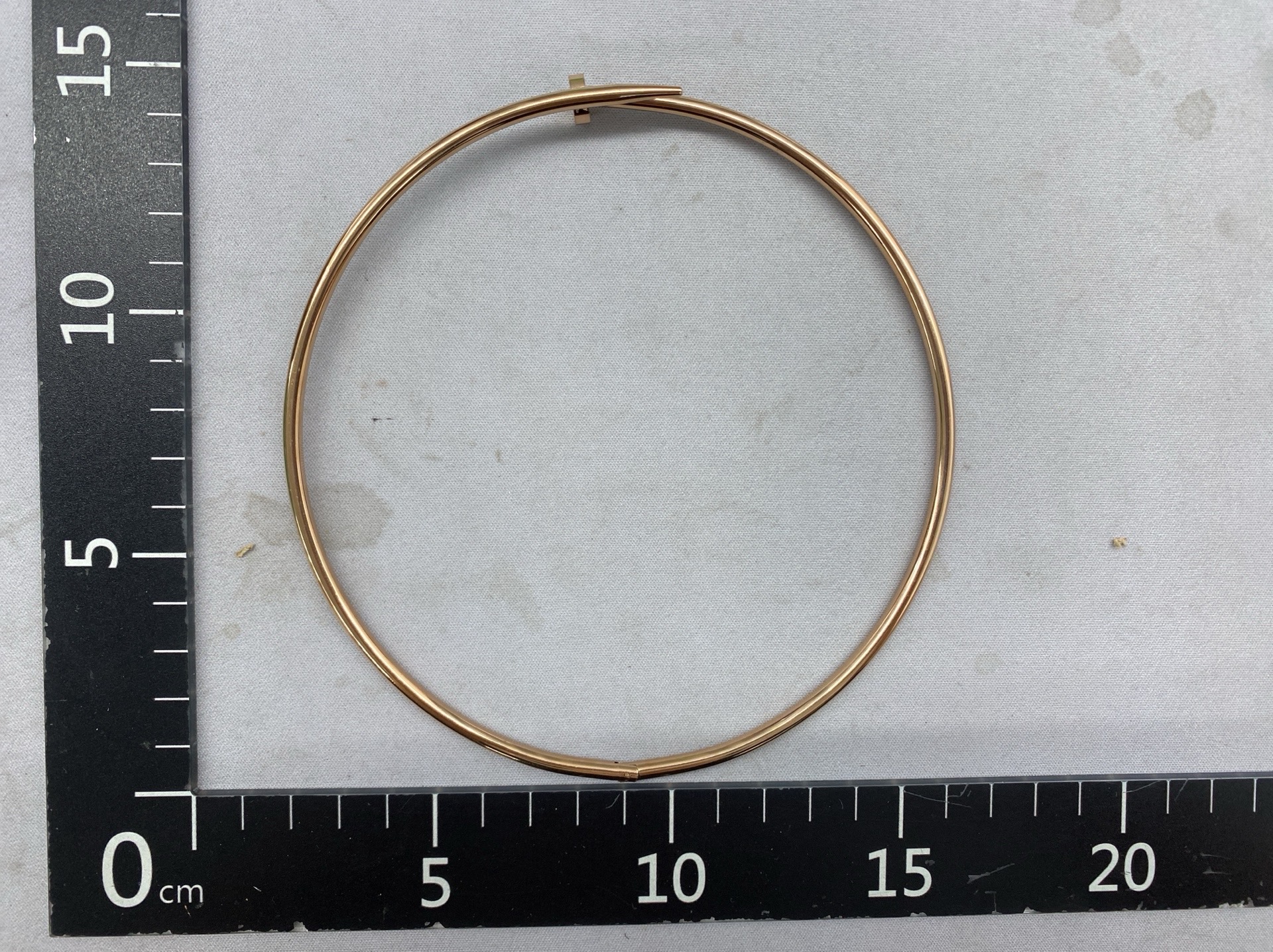 Kajia european and american nail collar hot cross-border e-commerce product with label stylish titanium steel fashion necklace factory direct sales 3