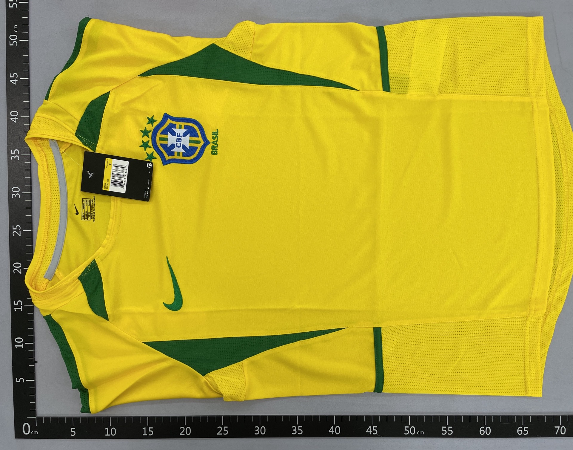 Brazil retro classic t-shirt top quick-dry soccer 2002204 women’s brazil red bull high-quality jersey 4