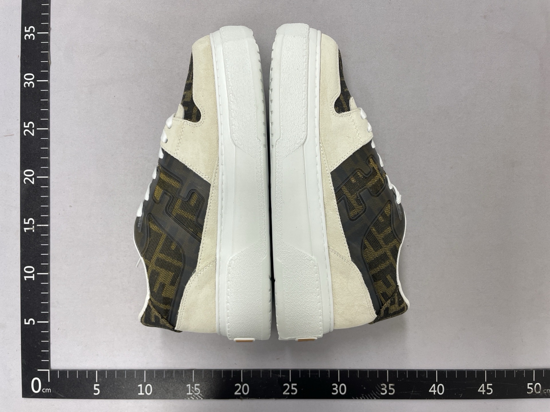 【xiuxiu】genuine leather monogram lace-up white sneakers for women, 2024 new color block chunky sole height increasing casual athletic skate shoes 4