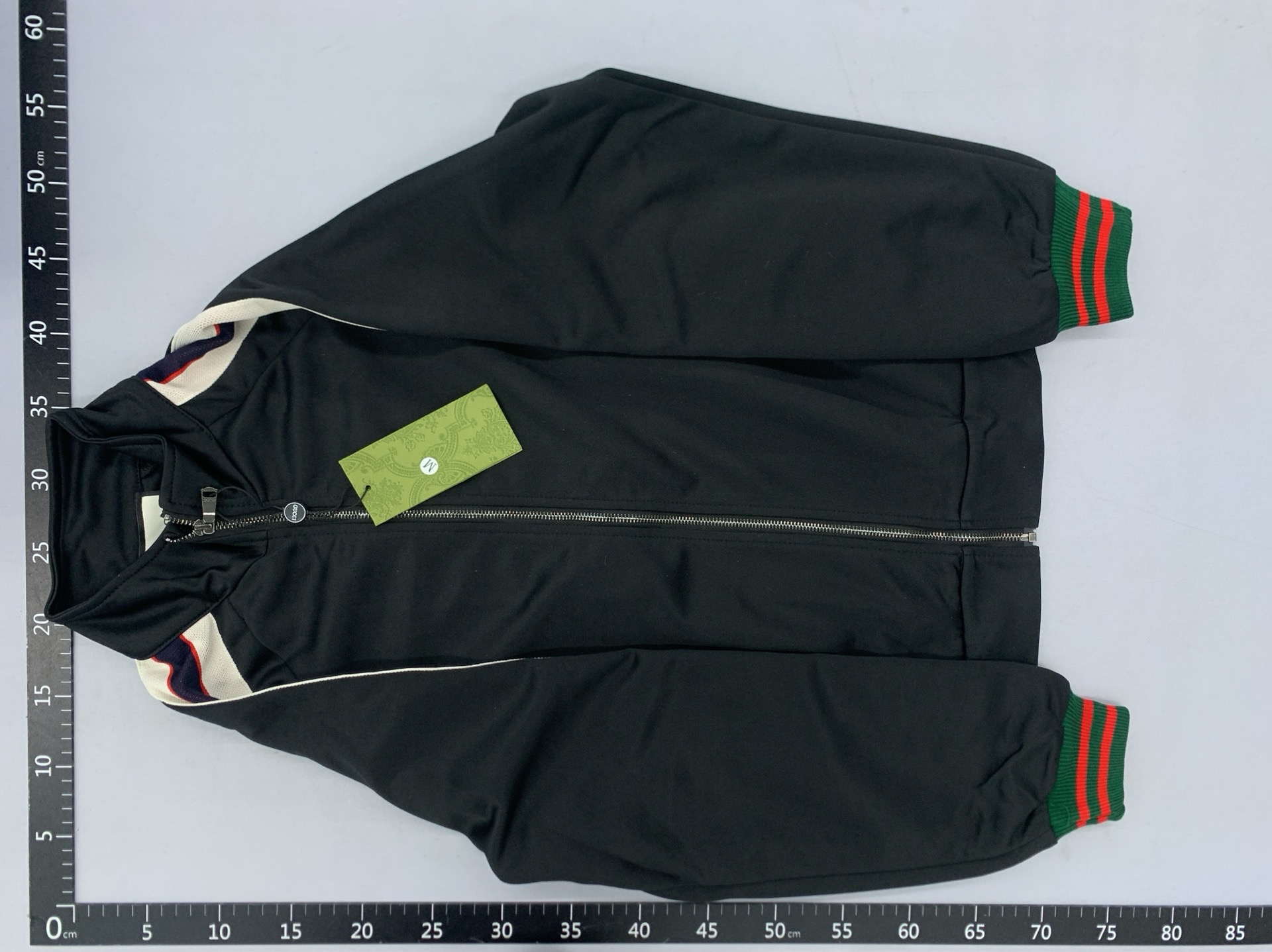 26ss high version gu family early spring new arrival classic version webbing outwearjacket men and women same style casual sports suit 4
