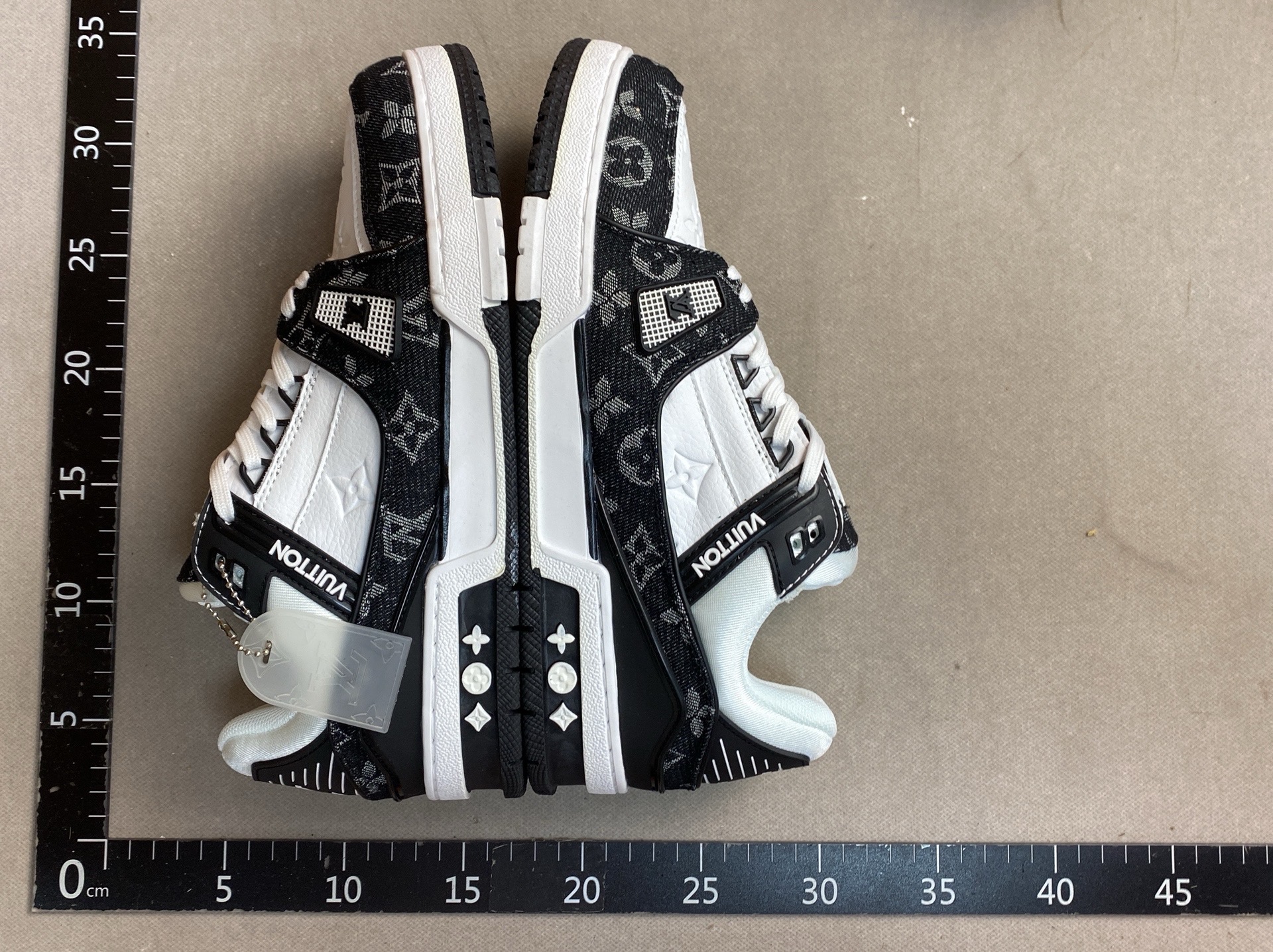 Export lvjia trainer white cement white shoes women’s denim blue fashioncasual sports couple men’s and women’s sneakers 3