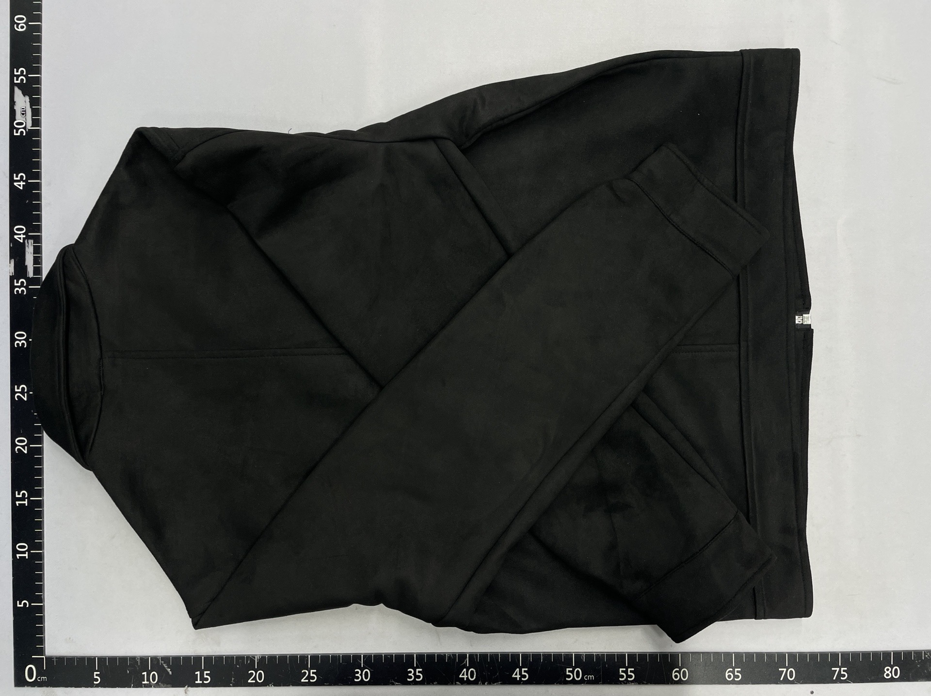 2025 autumn new men’s casual turn-down collar long sleeve suede-look slim fit straight leg jacket – style 3548150 3