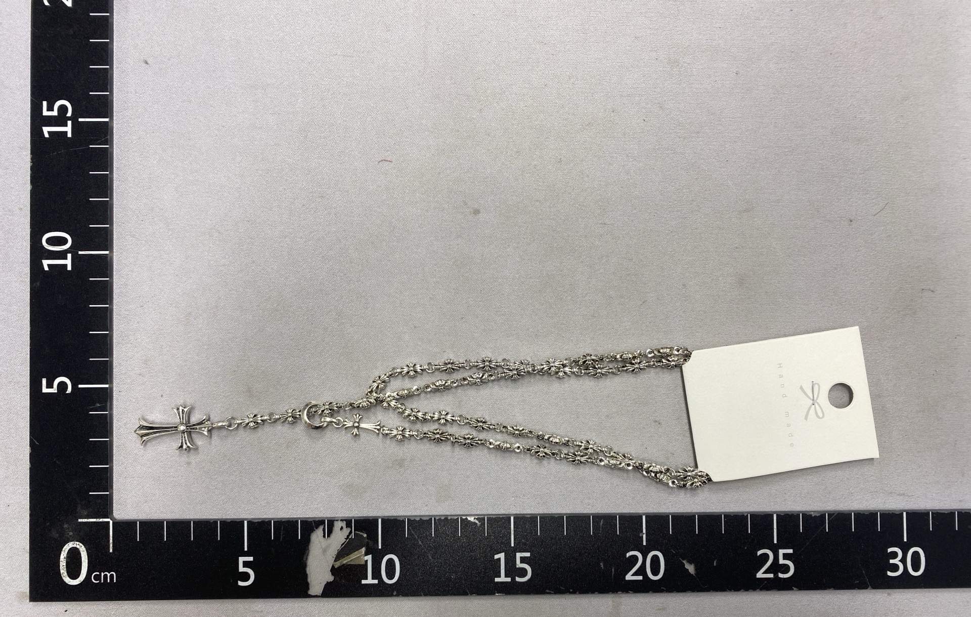 Classic cross necklace men’s cross set chain women’s ins trendy fashion trendy brand fashionable sweet cool neutralsweatshirt chain 4