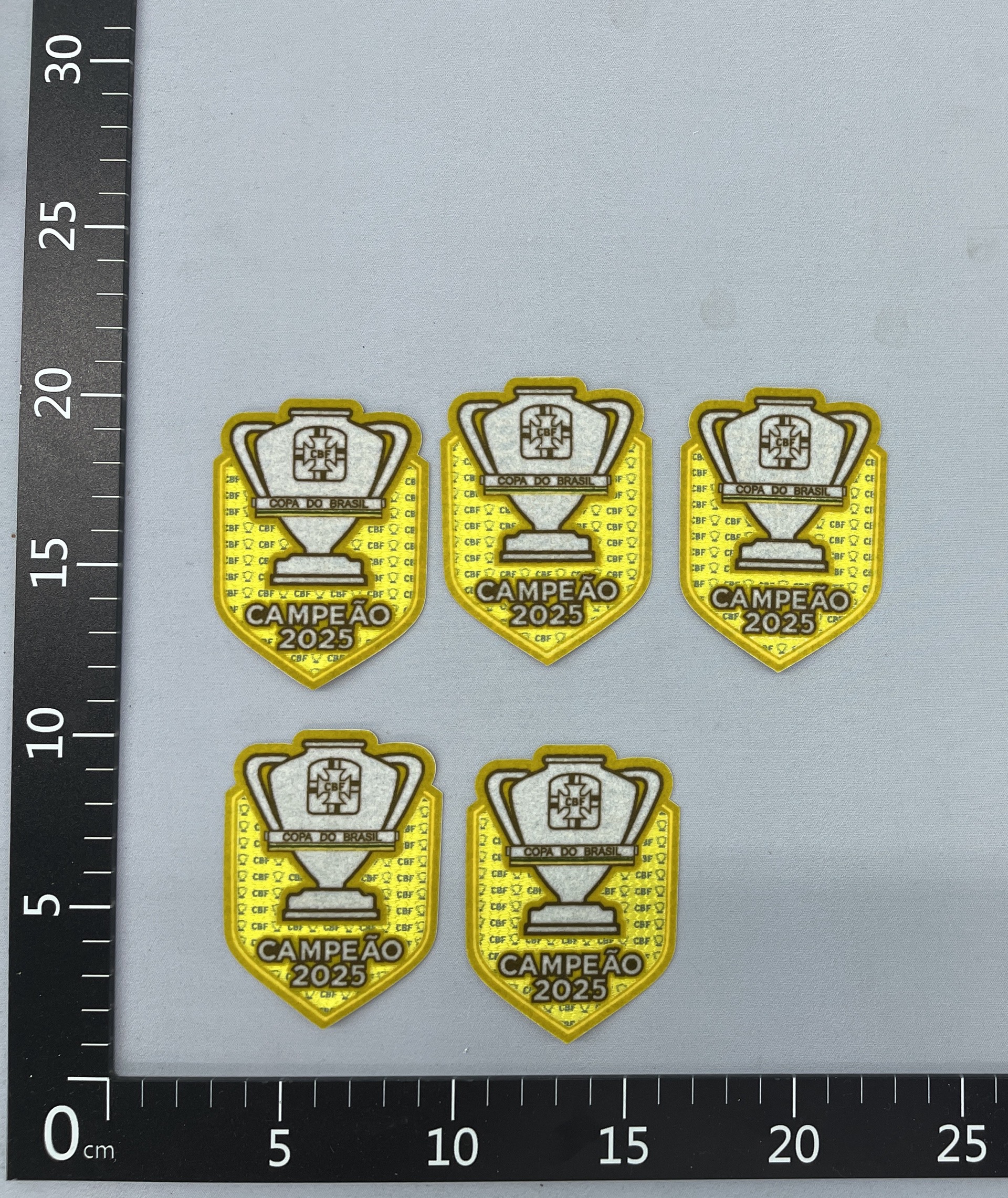 2025 corinthians brazilian cup champion (flocking) armband jersey number letter number heat transfer sticker ball 4