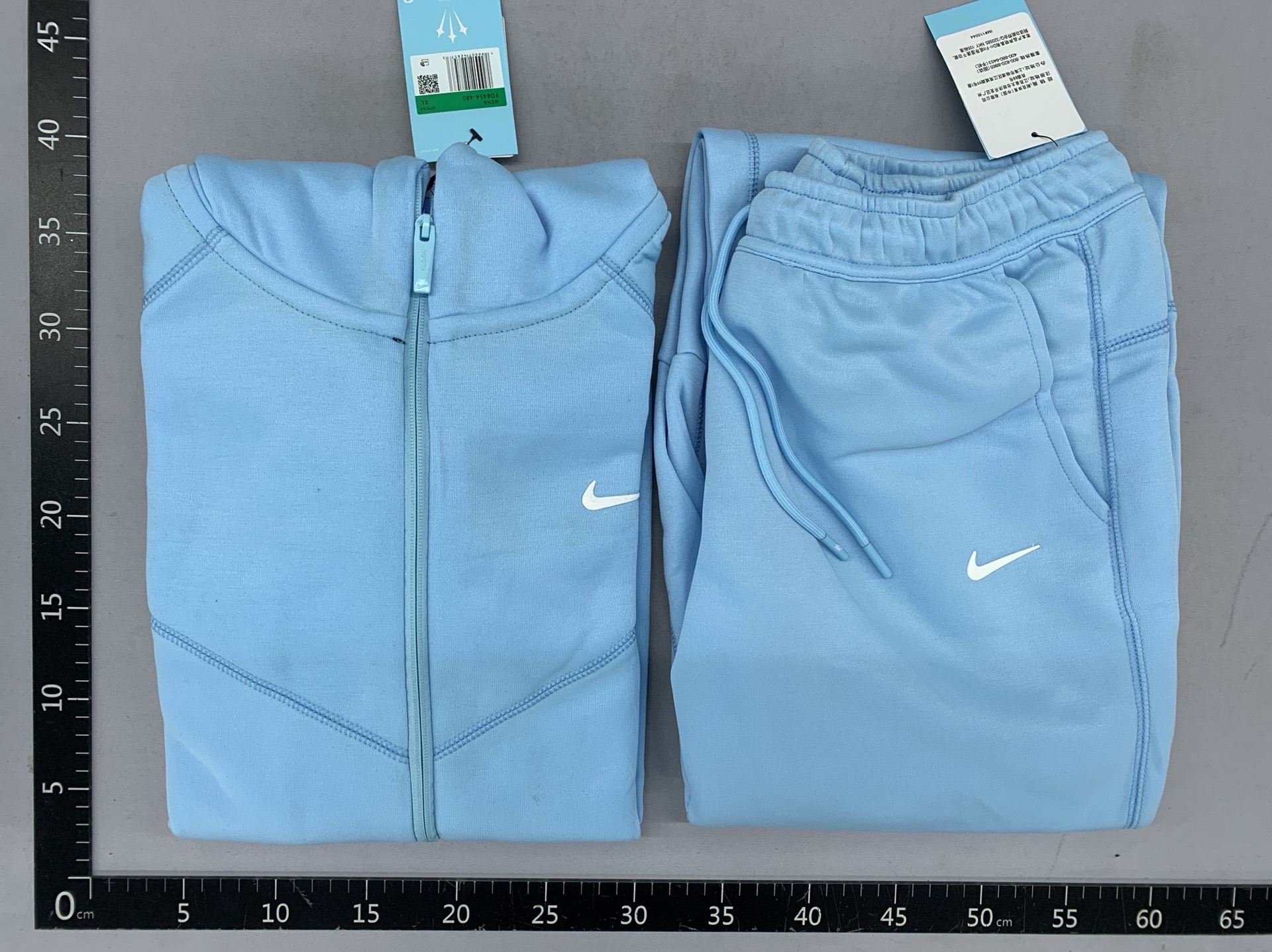 20ss spring/autumn new casual sport air layer hooded jacket and sweatpants set 454=461 7