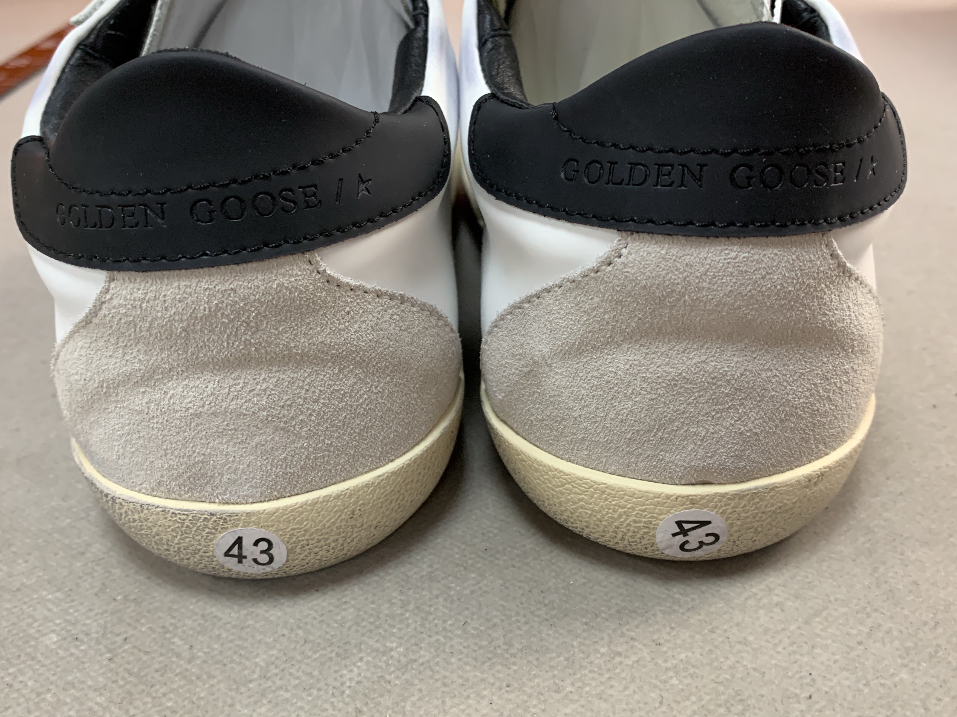 Korean ggd internet celebrity dirty shoes for women, distressed flats sneakers, retrowhite shoes, hidden heel small dirty shoes, genuine leather shoes 6