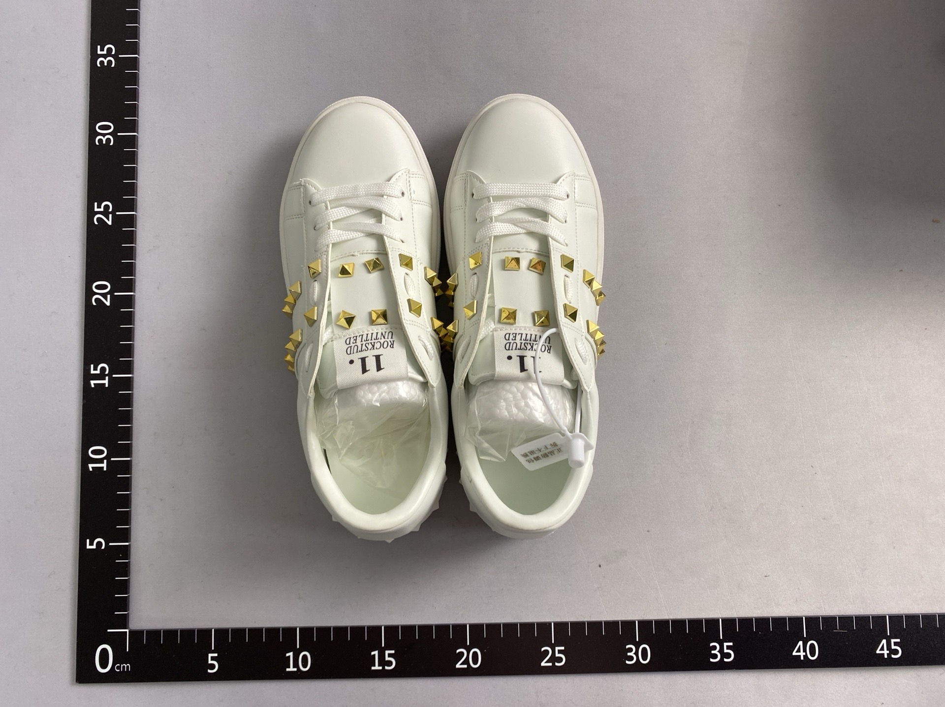 2024 spring new v-brand studded white sneakers – women’s chunky platform color block unisex plus size skate shoes 6