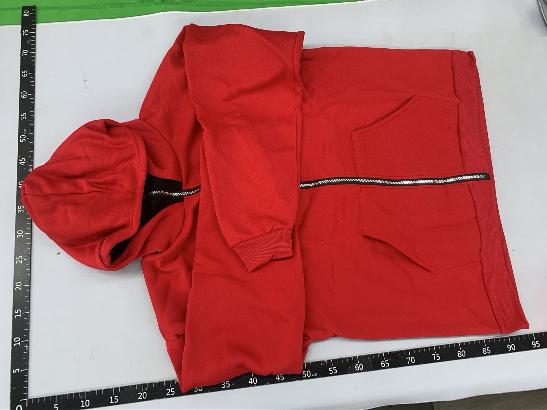 American style hoodie cardigan loose fit zip-up hoodie autumn and winter sports jacket double hood cross-border amazon new arrival 4