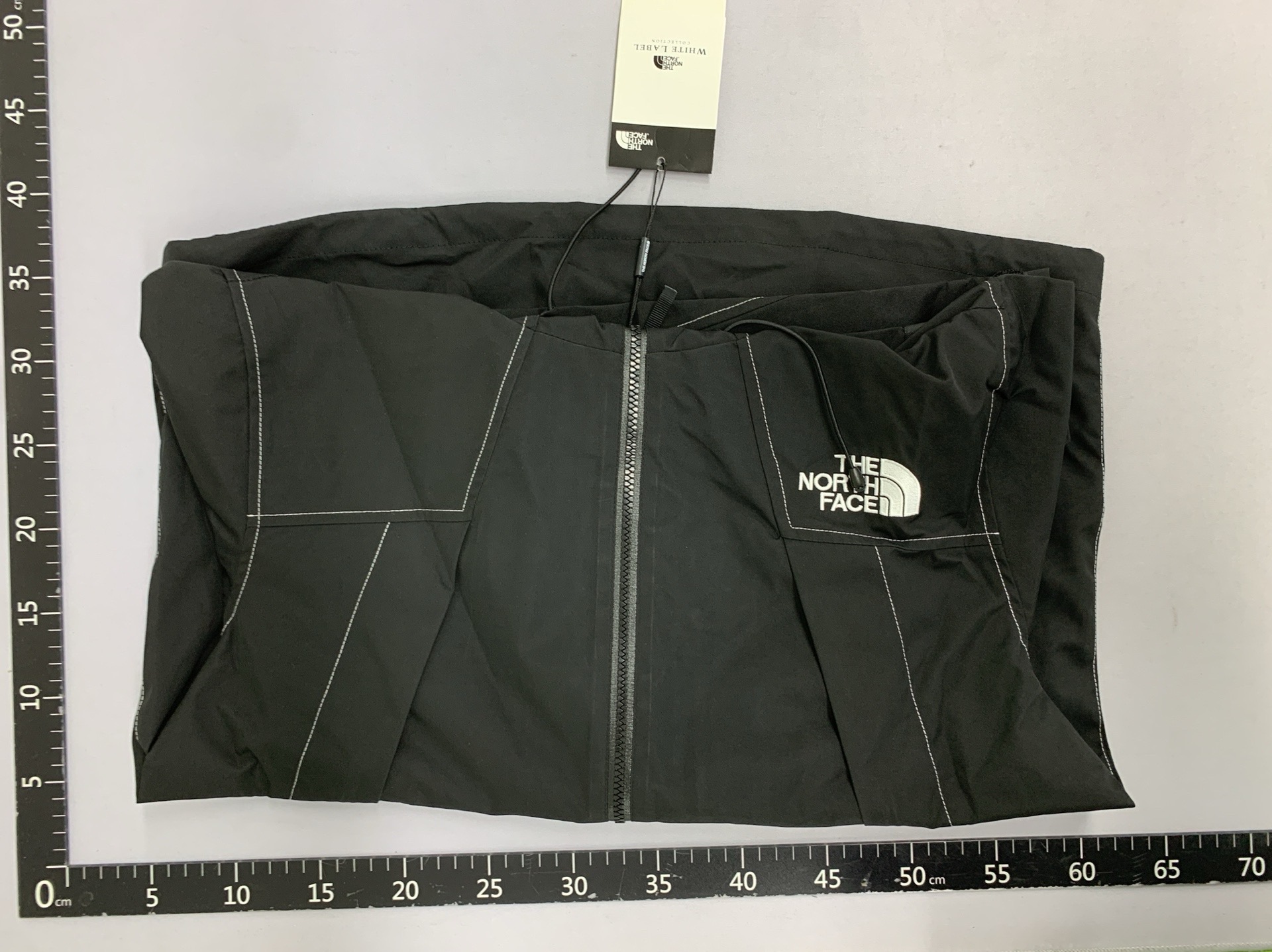 Zuo beibei black zipper three-color hooded jacket 88032702 5