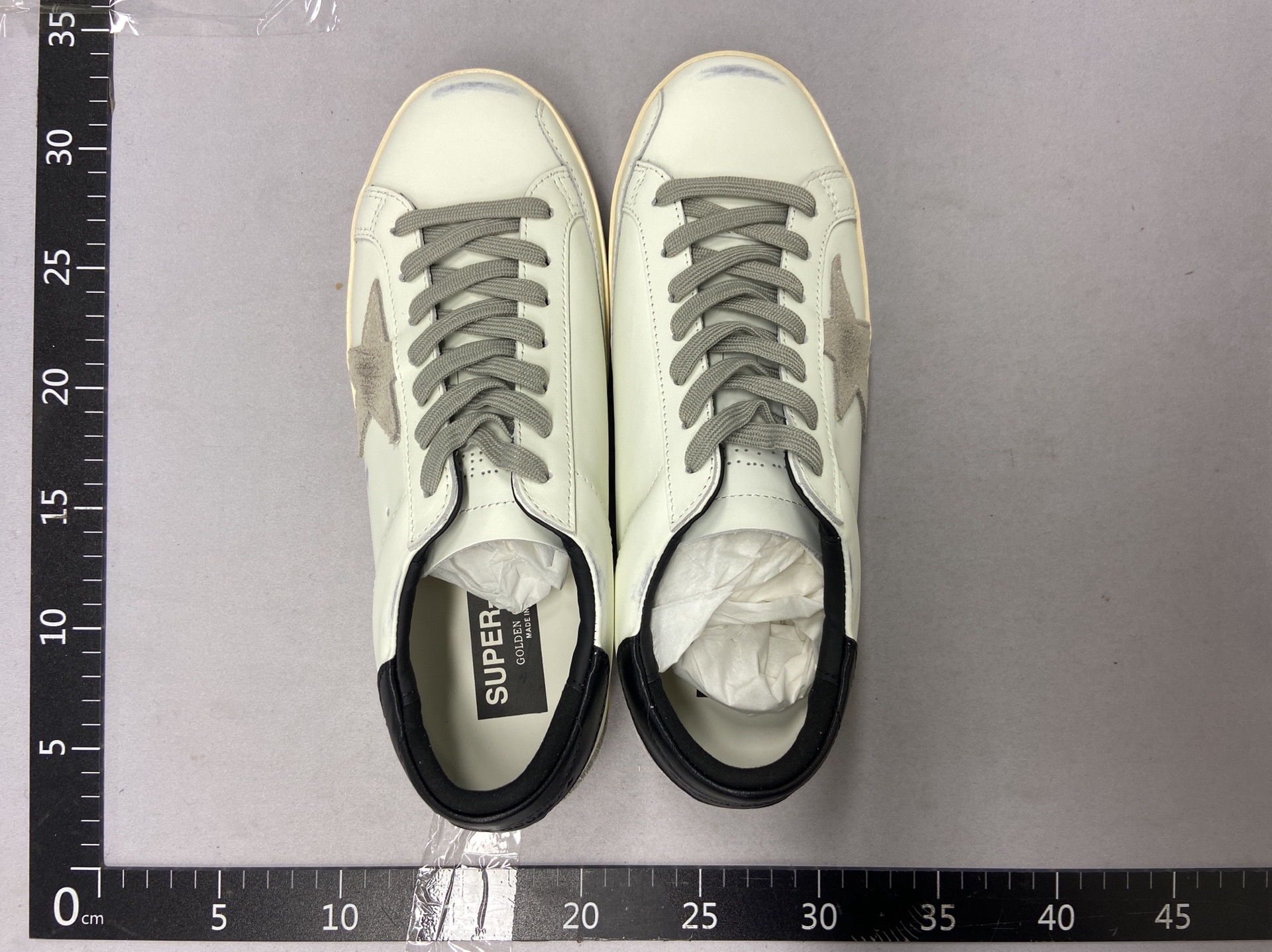 Korean gg distressed star dirty shoes for women 2025 classic easiest for match men’s sneakers hidden heel dirty cowhide white shoes 5