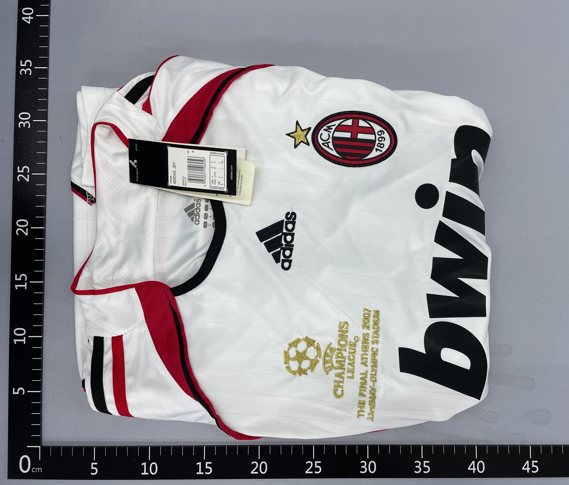 Ac milan retro jersey 06/07 season kaka maldini ronaldinho rivaldo pirlo collectible soccer uniform 2
