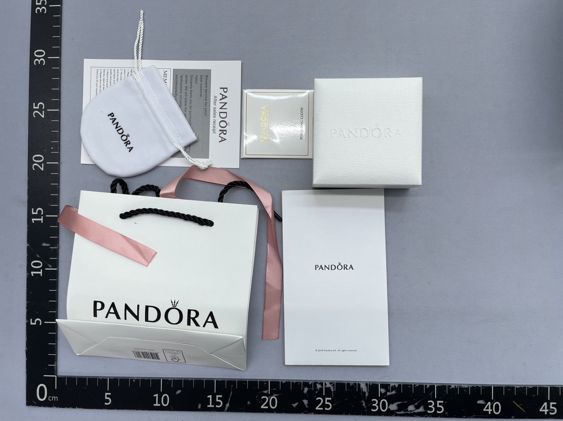 Pandora bracelet necklace ring fashion minimalist packaging box jewelry high-end gift box wholesale factory 4