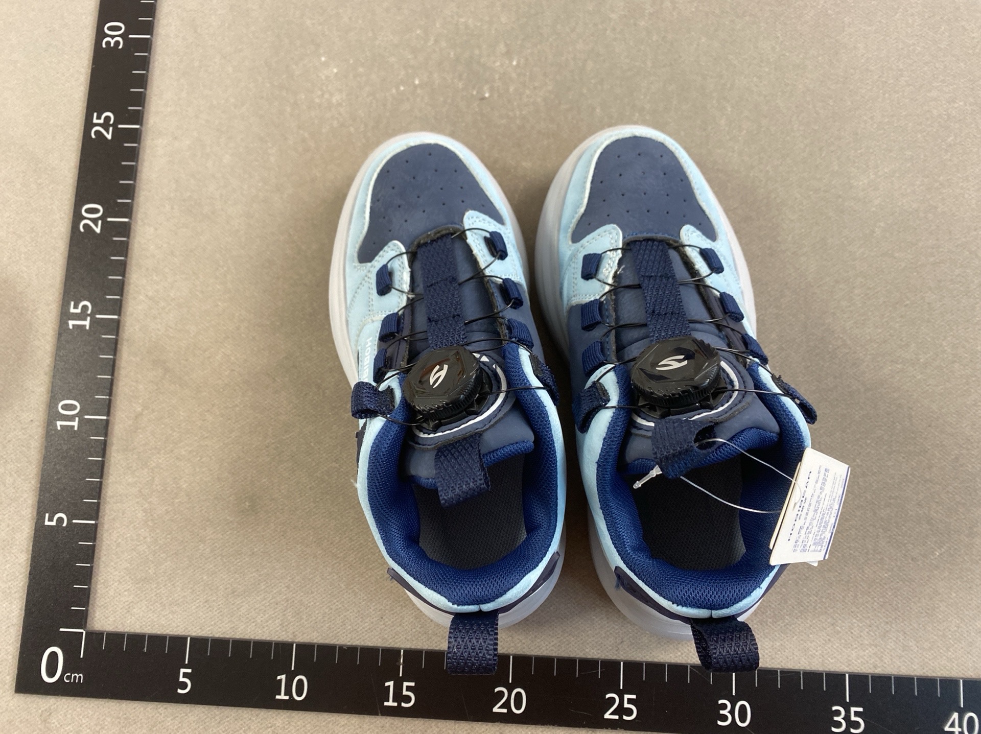 Habi bear leather surface autum children’s shoes rotate buckle sneakers boys sports shoes girls running shoes white shoes one piece dropshipping 3