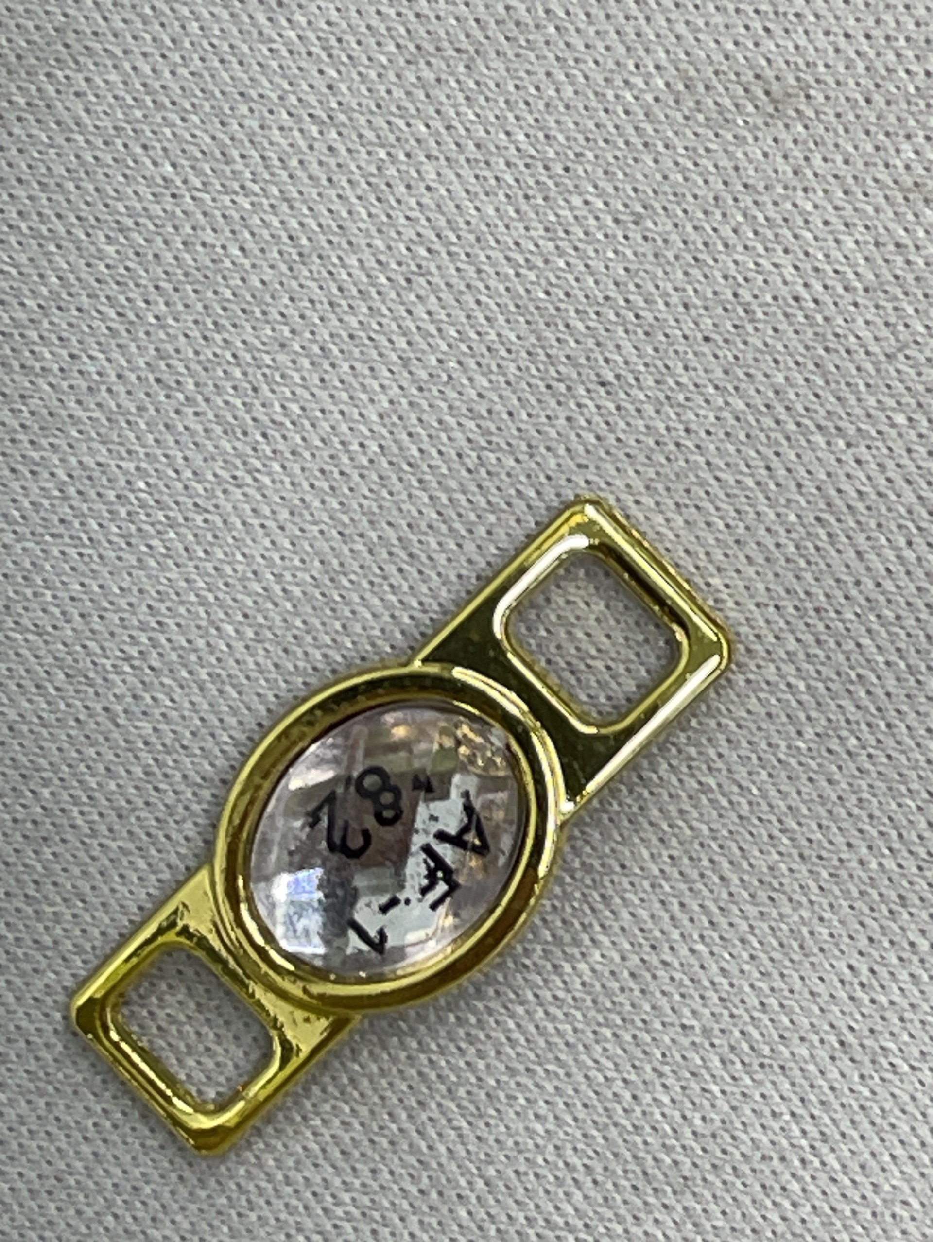 Nebula gem shoe buckle compatible with afi no. 1 white shoes iron plate diy gem shoe buckle 2