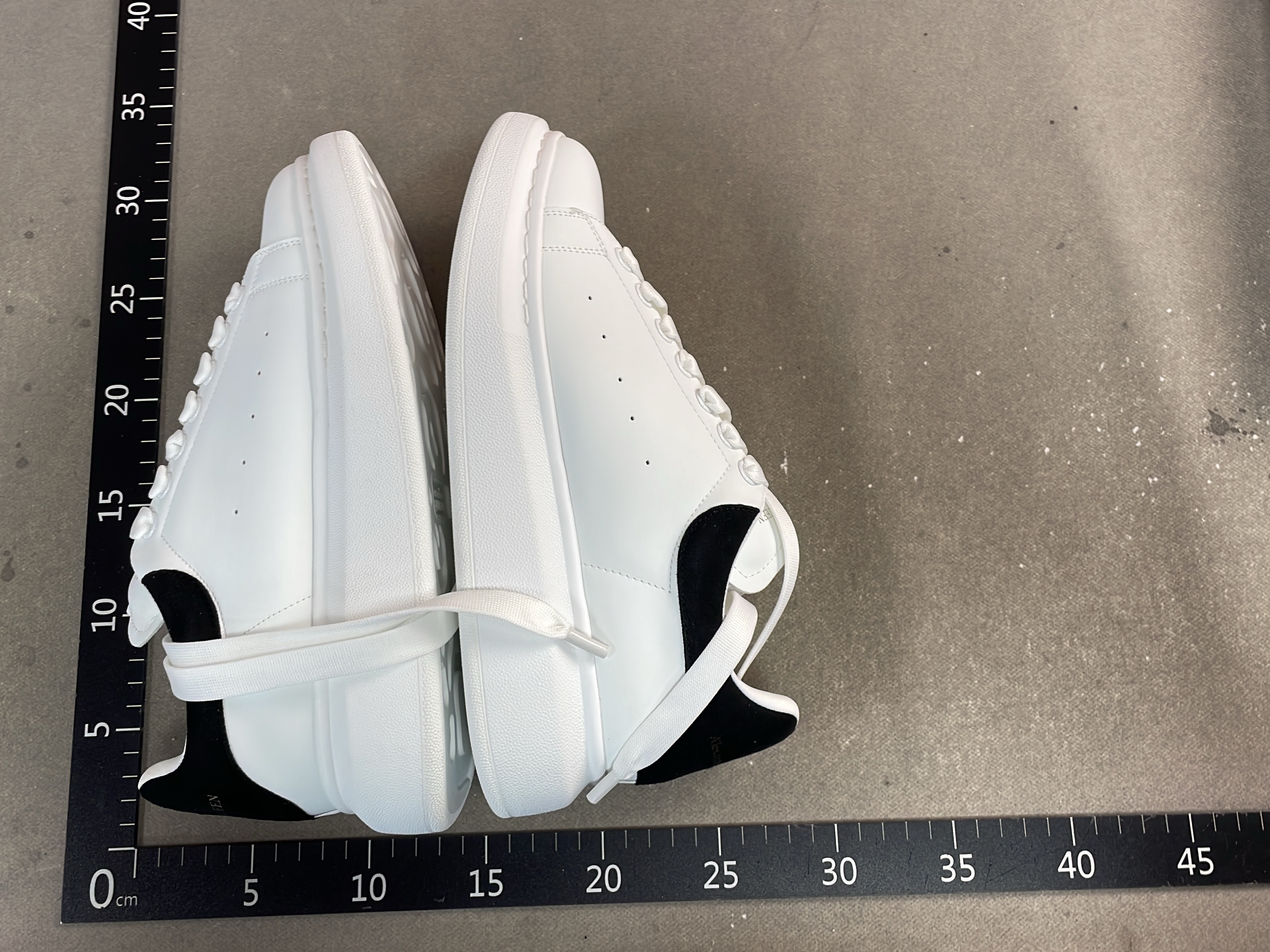 White sneakers spring 2024 sports shoes thick sole inner height increasing casual sneakers-pa 3