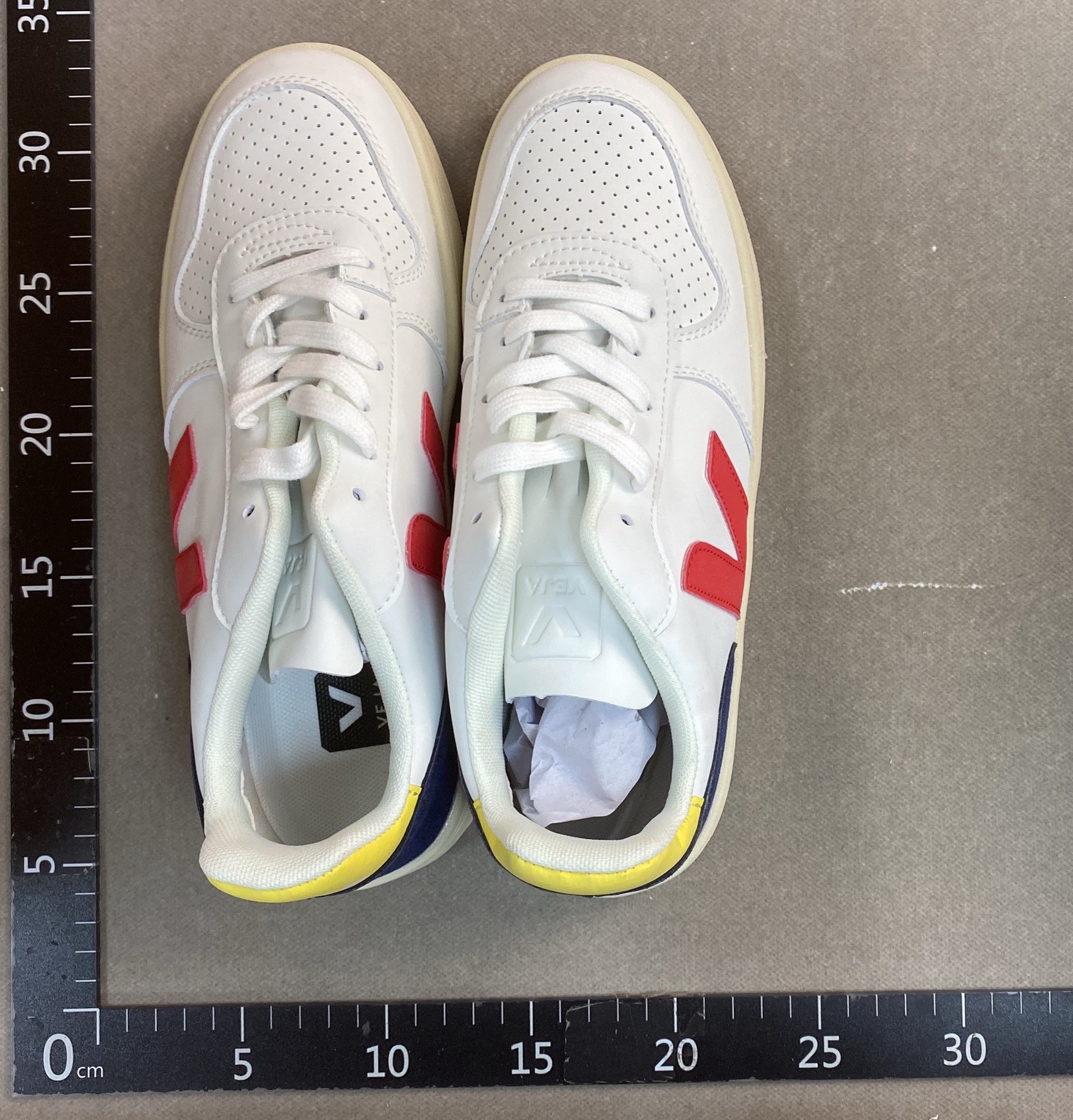 French v-logo white sneakers 2024 camp series couple’s edition canvas shoes genuine leather unisex versatile casual shoes wholesale 3