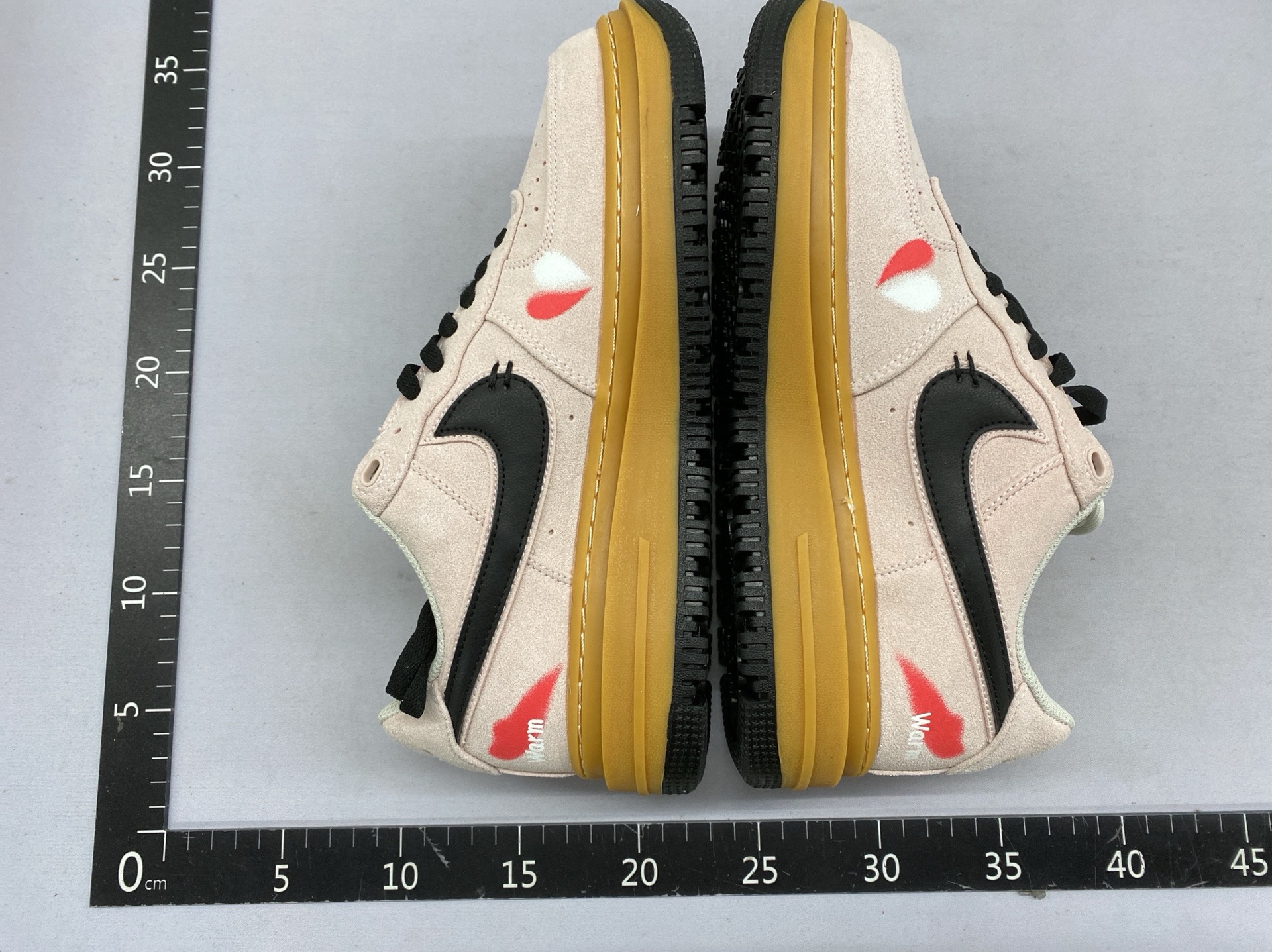 Pure original af1 joint worker 2.0 no. 1 yellow and green patent leather low-top casual sneakers original standard sports trendy shoes 5