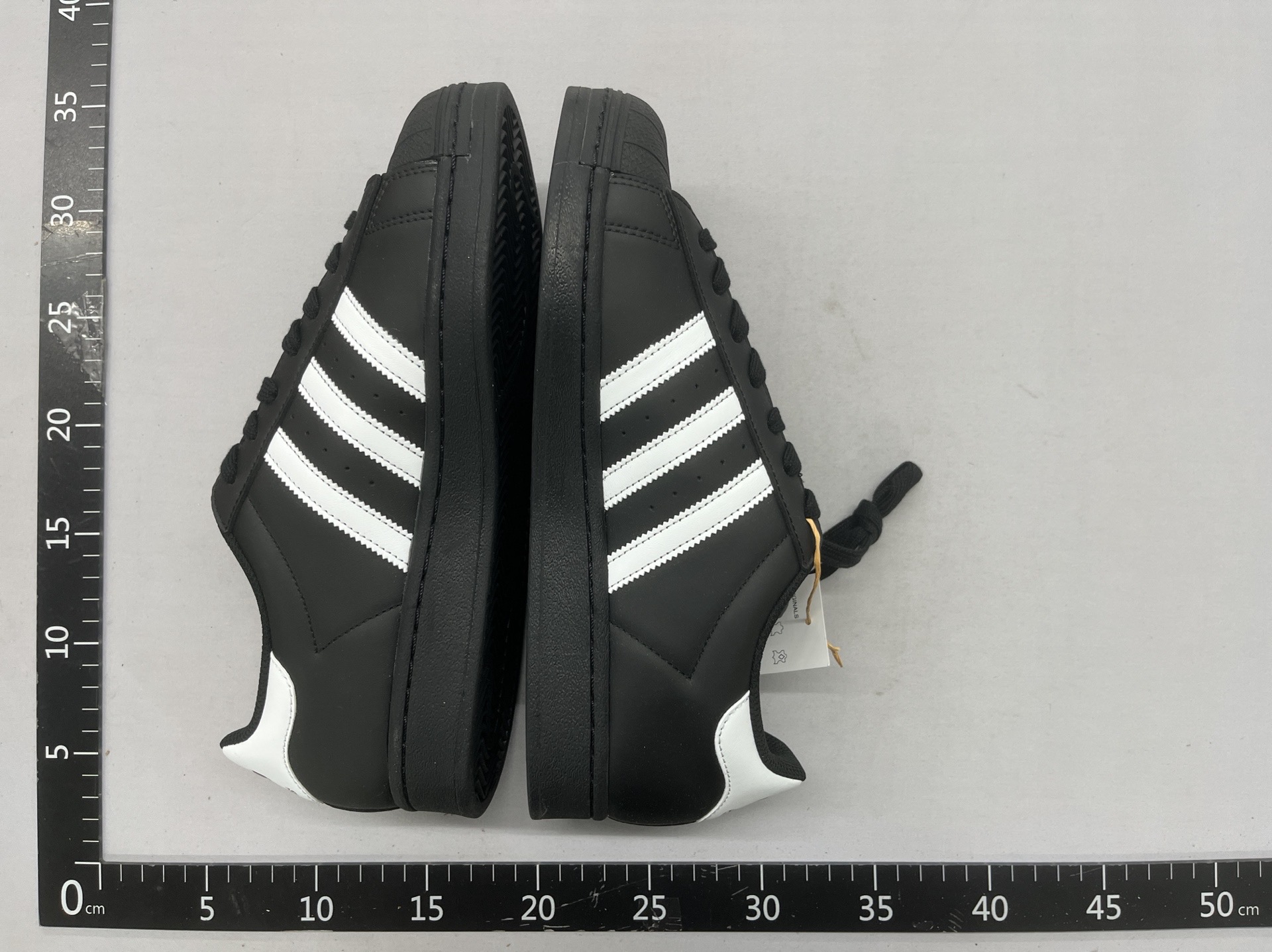 [dt shell toe four-color advantage drop shipping] ad originals superstar classic shell toe casual sneakers black shell and white shell 5