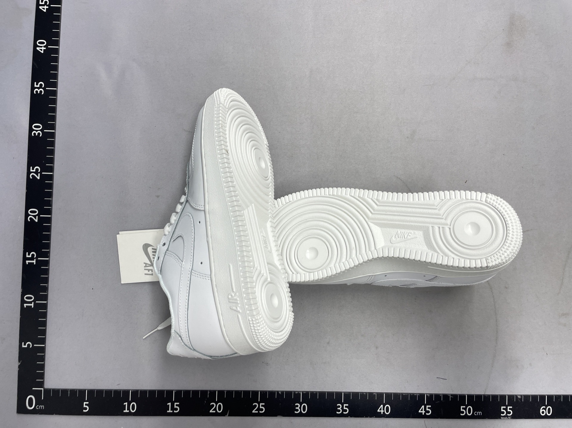 Nike authentic af1 air force 1 pure white men’s and women’s casual sneakers – versatile, height-boosting, skateboard shoes 3