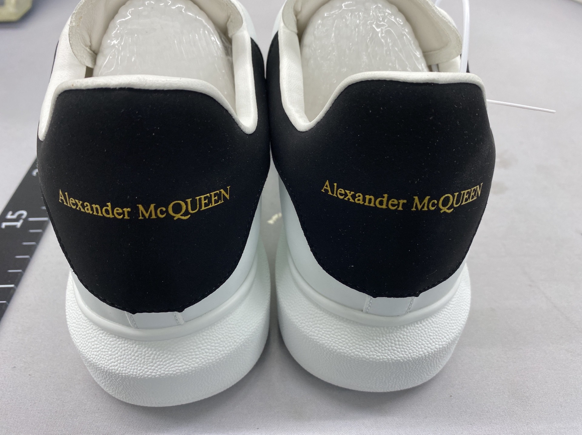 Mckunda white sneakers women’s 2024 spring/summer new collection chunky platform height increasing shoes genuine leather couple’s casual skate shoes 2
