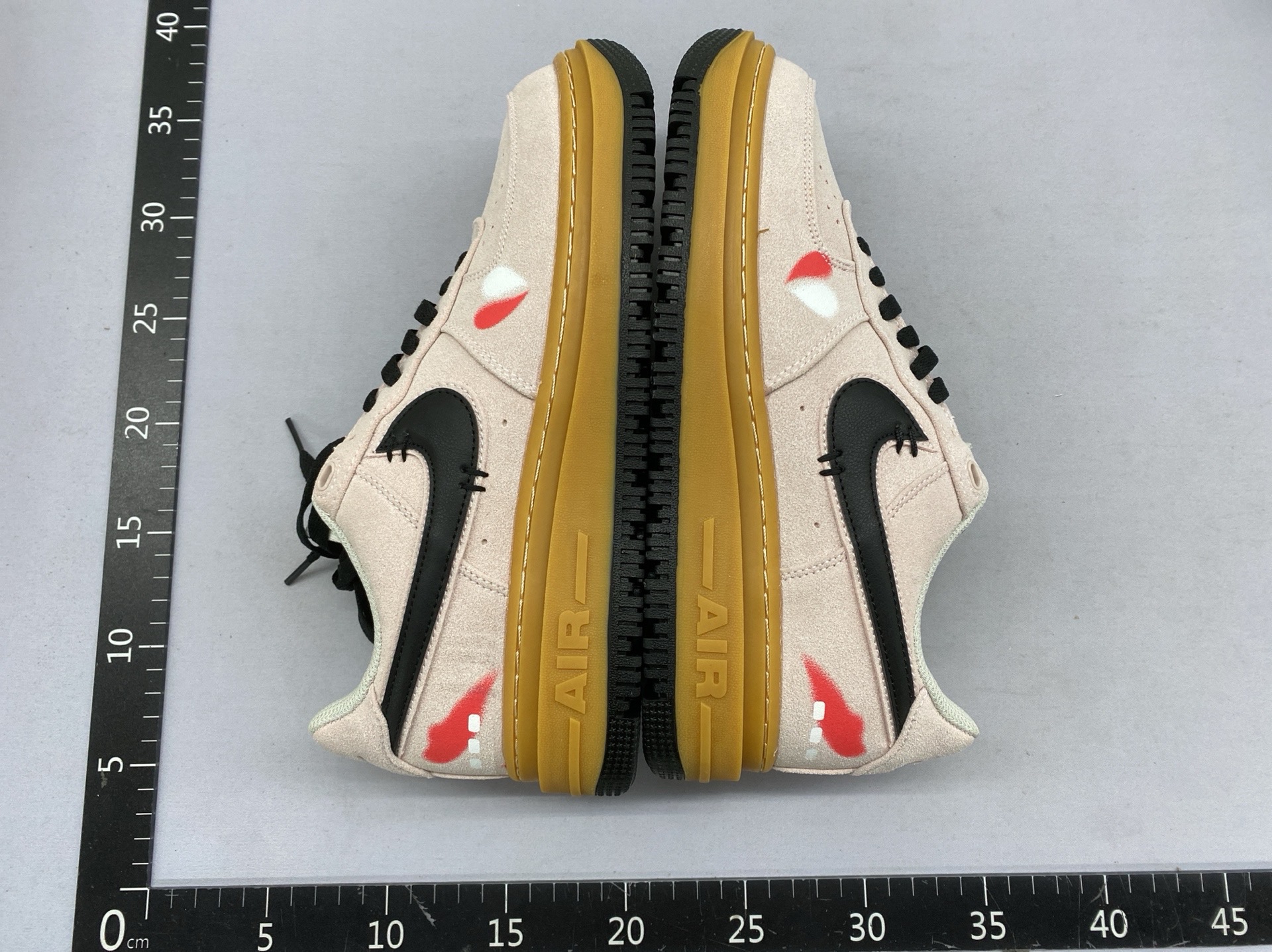 Pure original af1 joint worker 2.0 no. 1 yellow and green patent leather low-top casual sneakers original standard sports trendy shoes 4