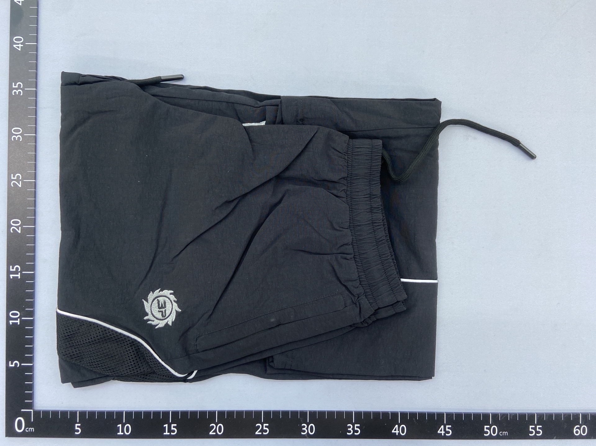 Left embroidered gray sun on 3 batches, white stripes on sleeves, black straight jacket suit77010576 5