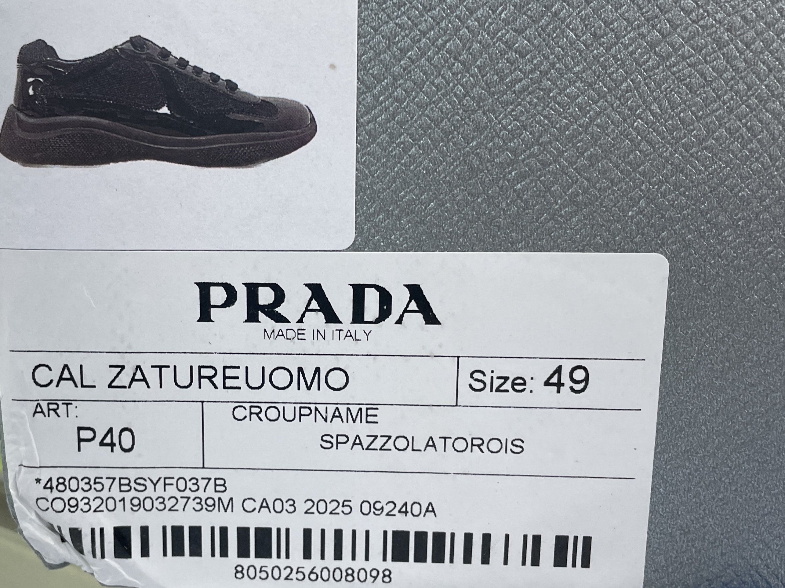 P’s in-stock black genuine leather men’s athletic casual shoes, new for 2025, high-end export fashion sneakers, plus size men’s shoes 2