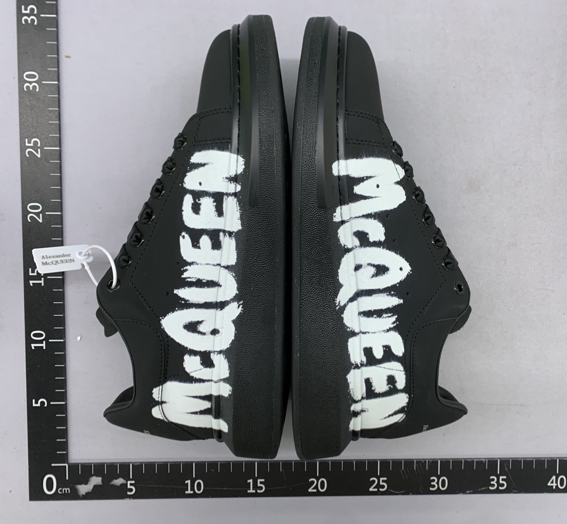 Markkun graffiti correct letter first layer cowhide increased easiest for matchk-stylecasualcouple sports white shoes 3