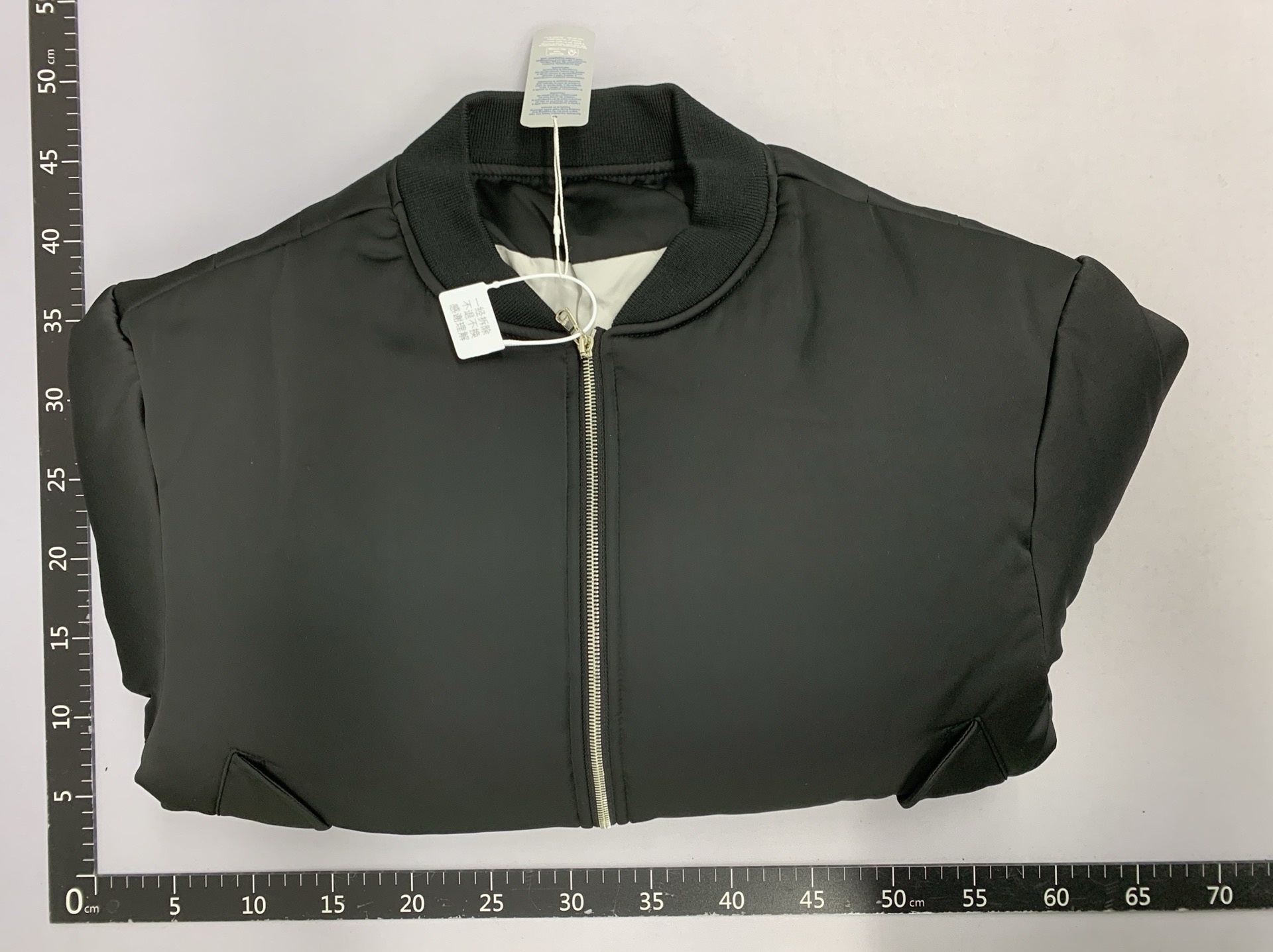 Vujade009-maxsatin pillow heattech flying jacket casualshortloose silhouette zipper outwearken 5