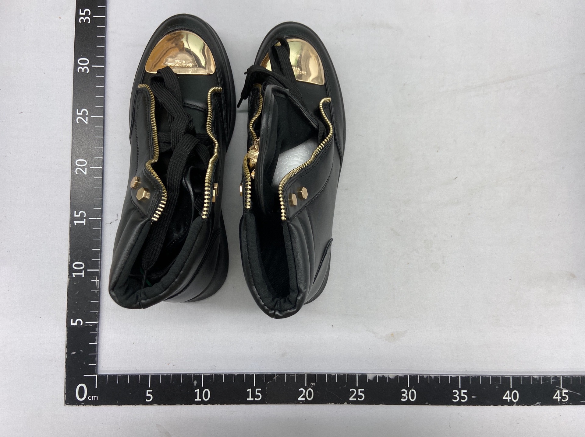 2025 spring new men’s martin boots high-top sneakers metal casual leather boots korean style trendy street dance shoes 6