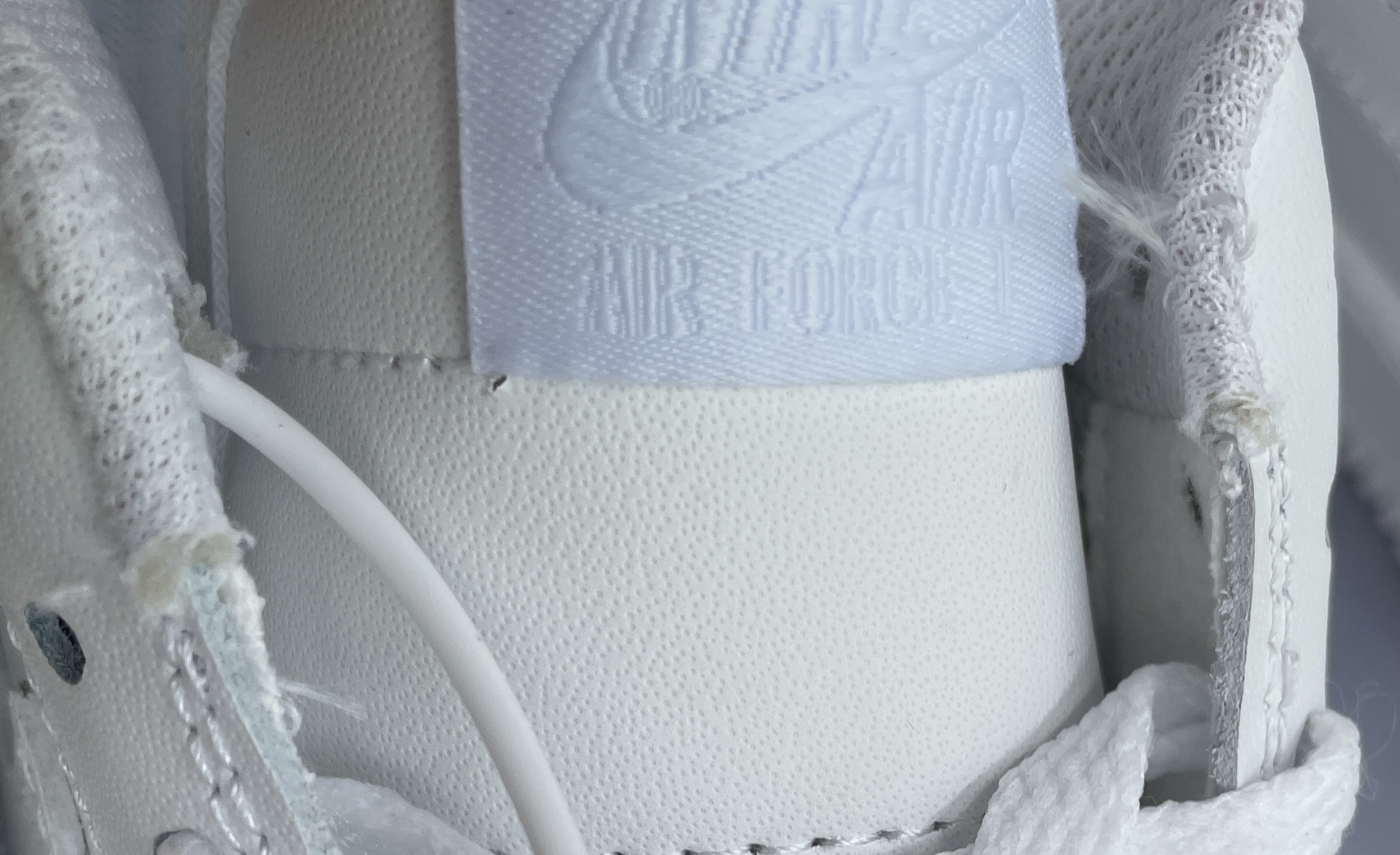 【long-term special】af1 pure white, full grain leather insole with glue, simple and stylish white sneakers 2