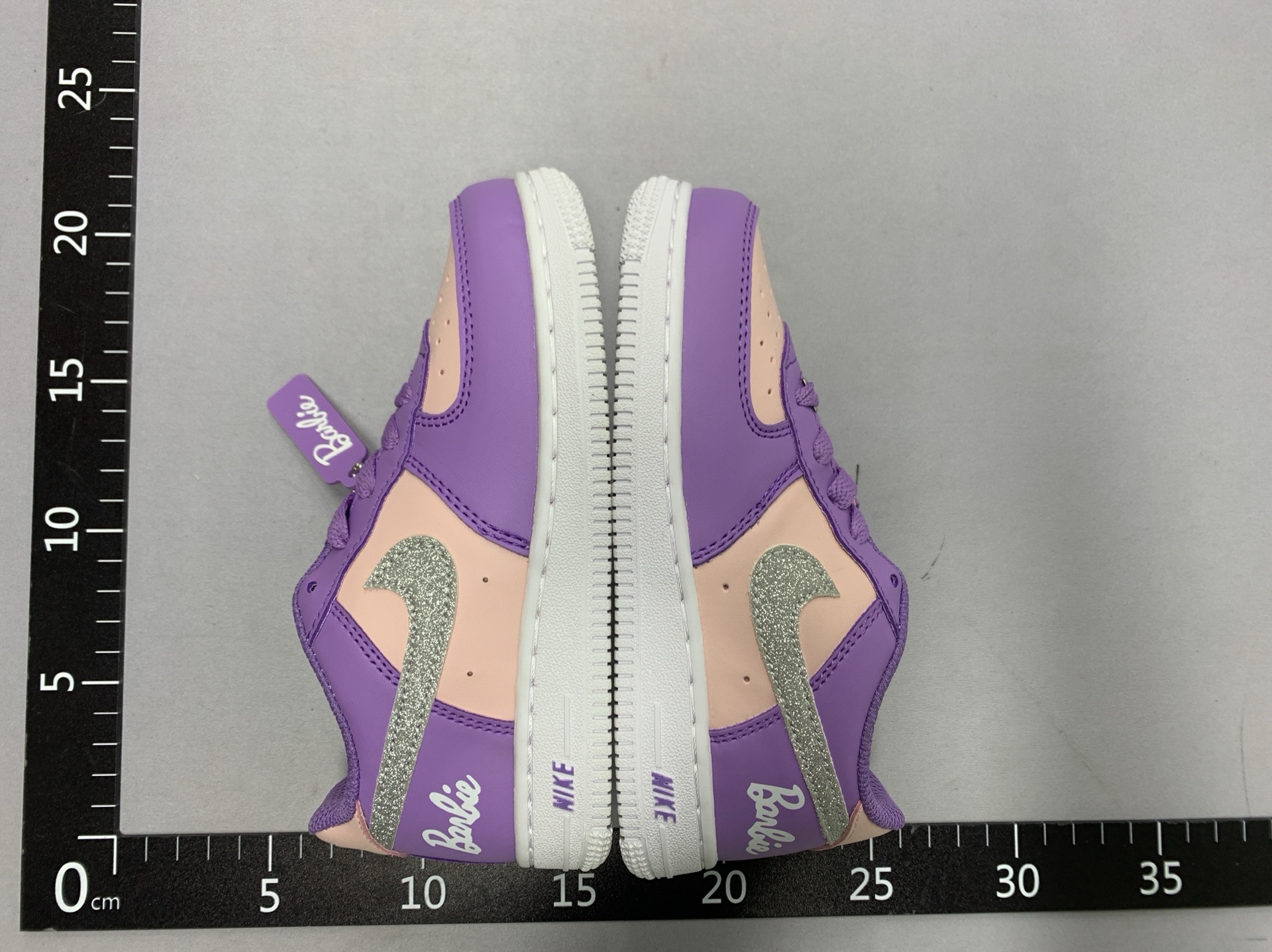 Kids’ air force 1 (style 1) – spring/autumn trendy low-top velcro sneakers, white canvas shoes 4
