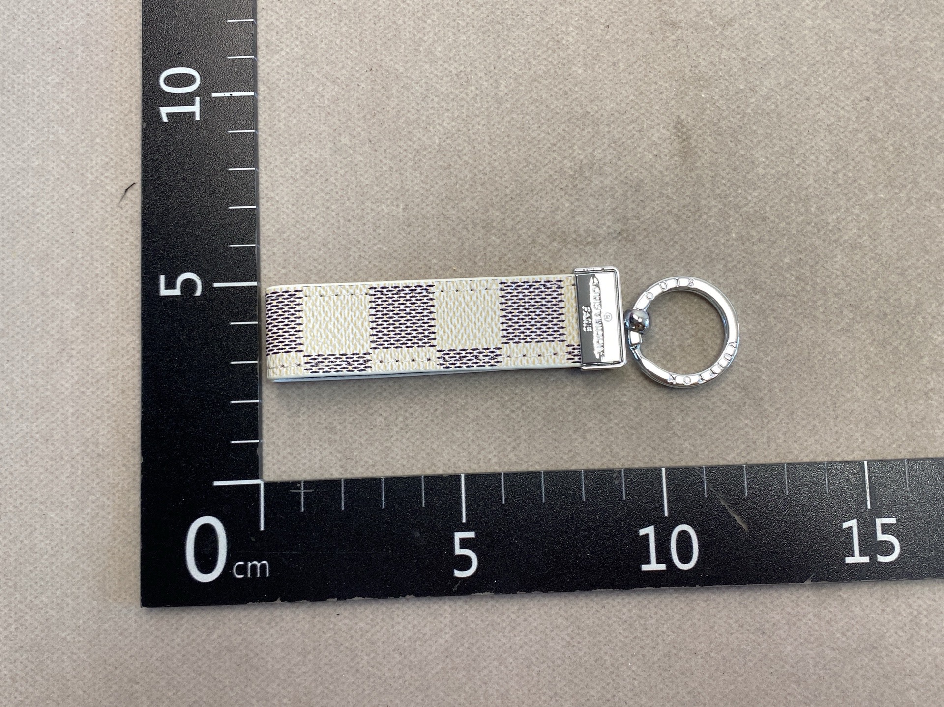 High quality luxury leather key bag charm 4