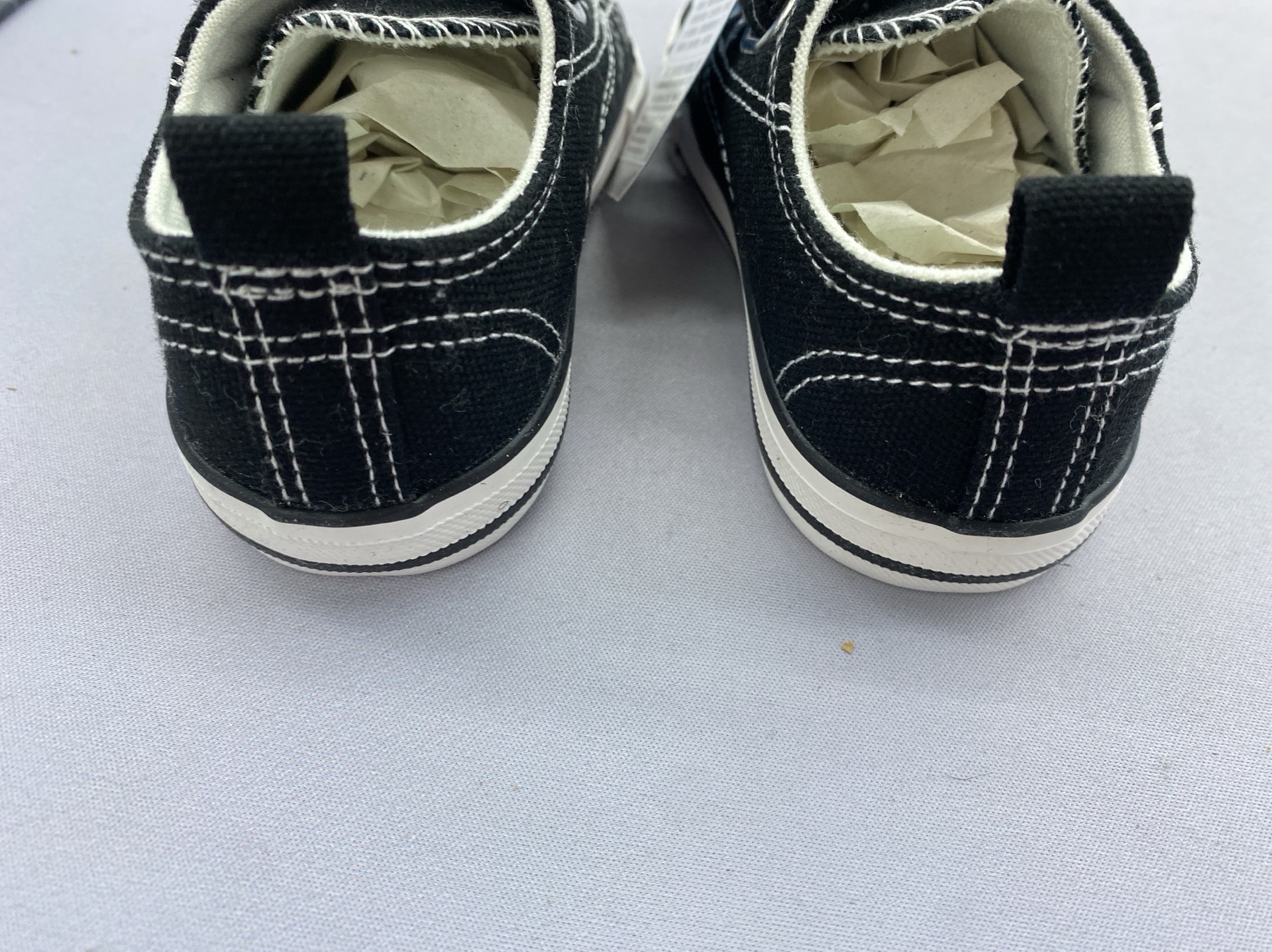 2025 spring new korean style kids’ sneakers: boys’ canvas shoes, versatile girls’ casual shoes, trendy toddler cloth shoes 3