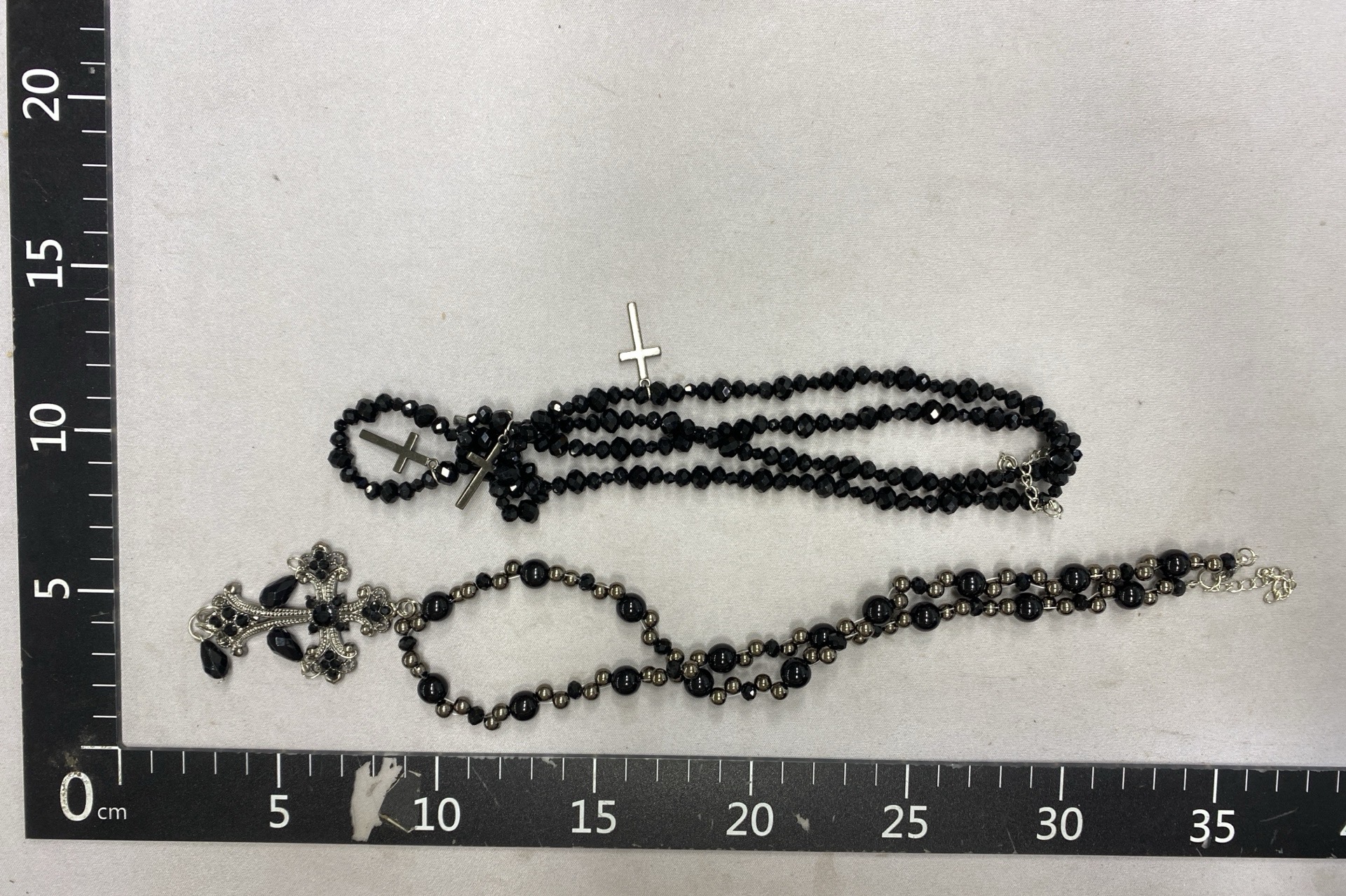 Dark cross long hot girl beaded necklace women’s sweet cool punk necklace y2k sweater chain accessories new 3