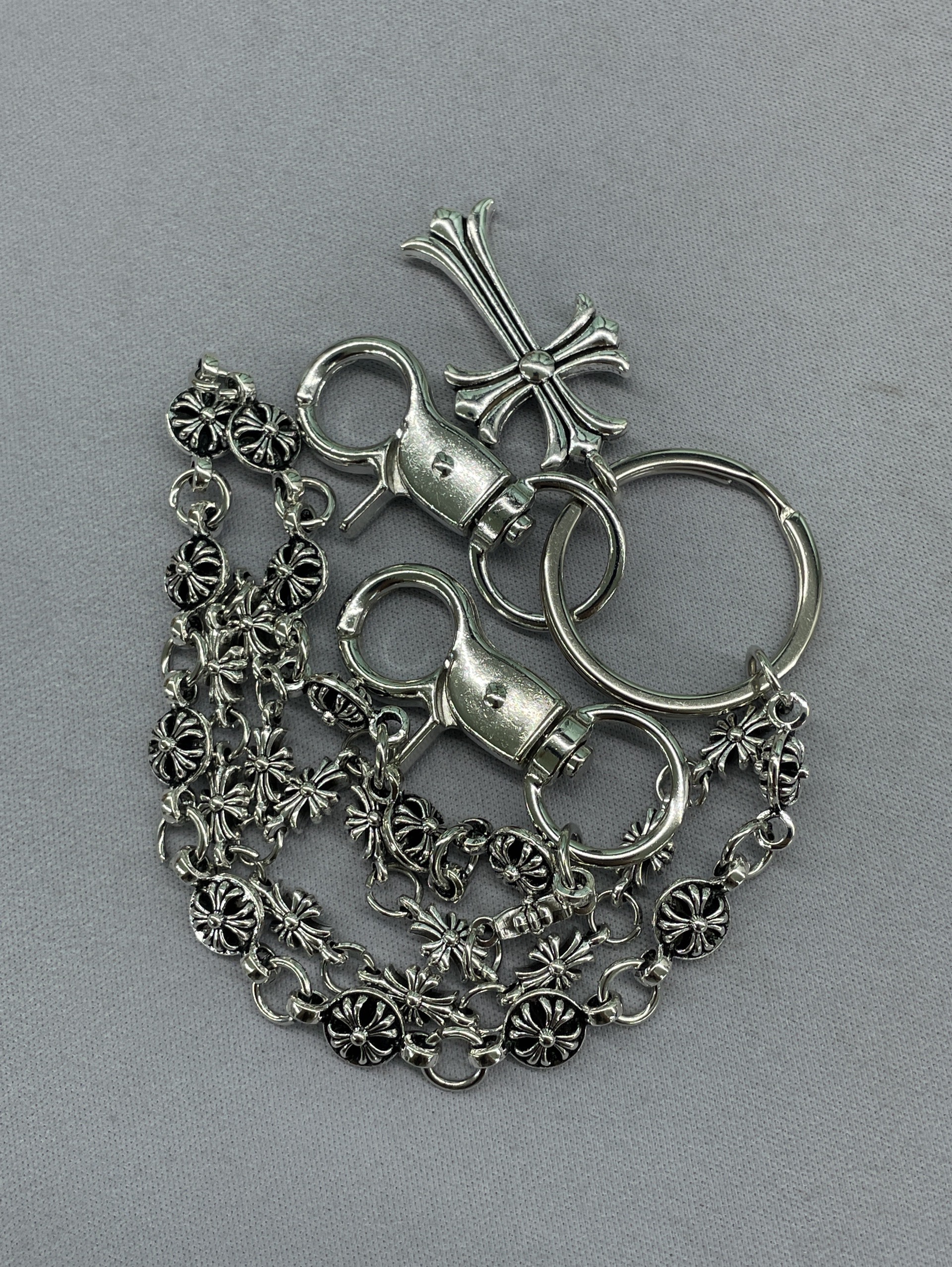 Crodor element trouser chain bag hanging chain sword ball cross waist chain lobster clasp pendant jeans chain 4