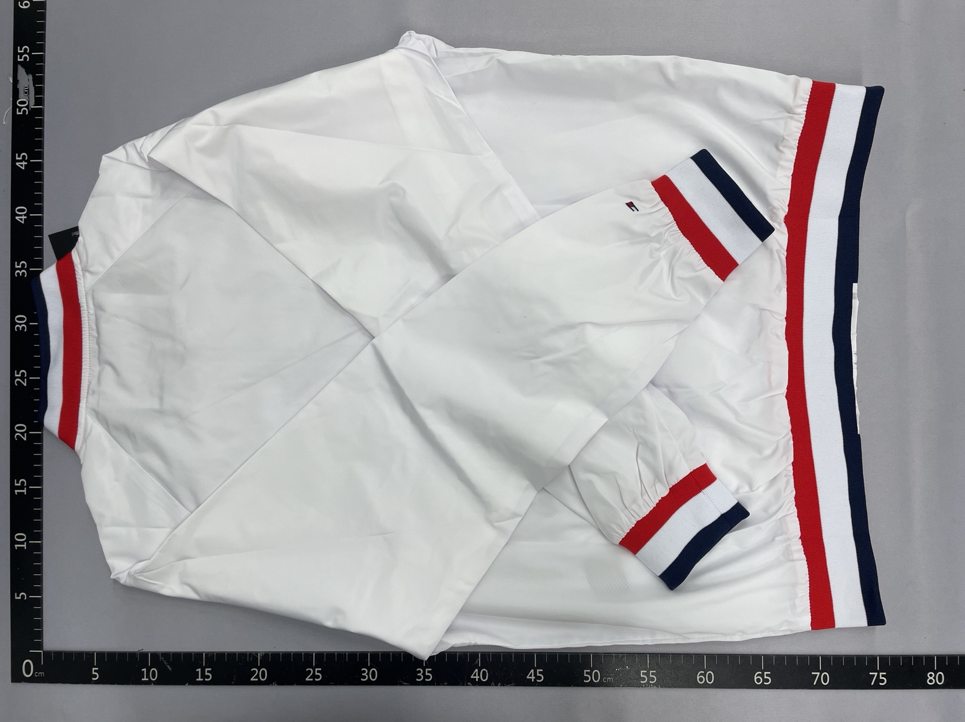 Dropshipping tommy tommy three-color strip high-definition high-quality men stand-up collar embroiderjacketoutwear youth 3